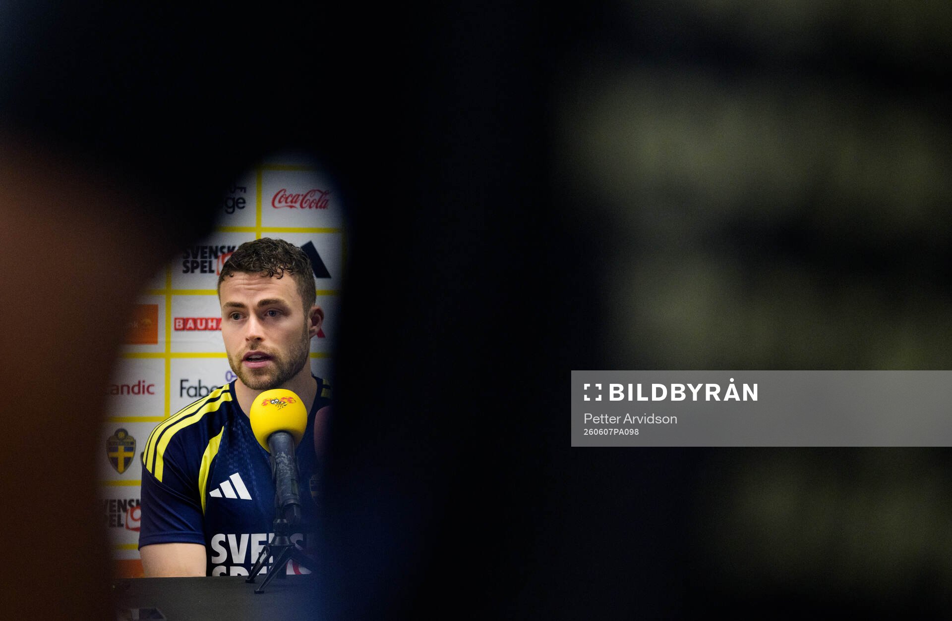 Gabriel Gudmundsson of the Swedish men's national football