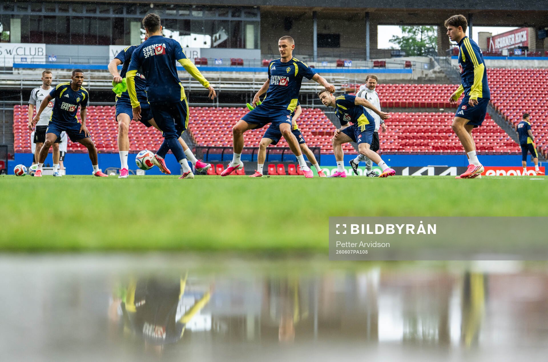 Gustaf Lagerbielke of the Swedish national football team at