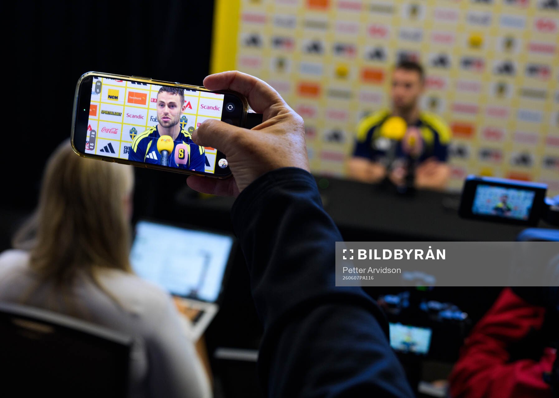 Gabriel Gudmundsson of the Swedish men's national football