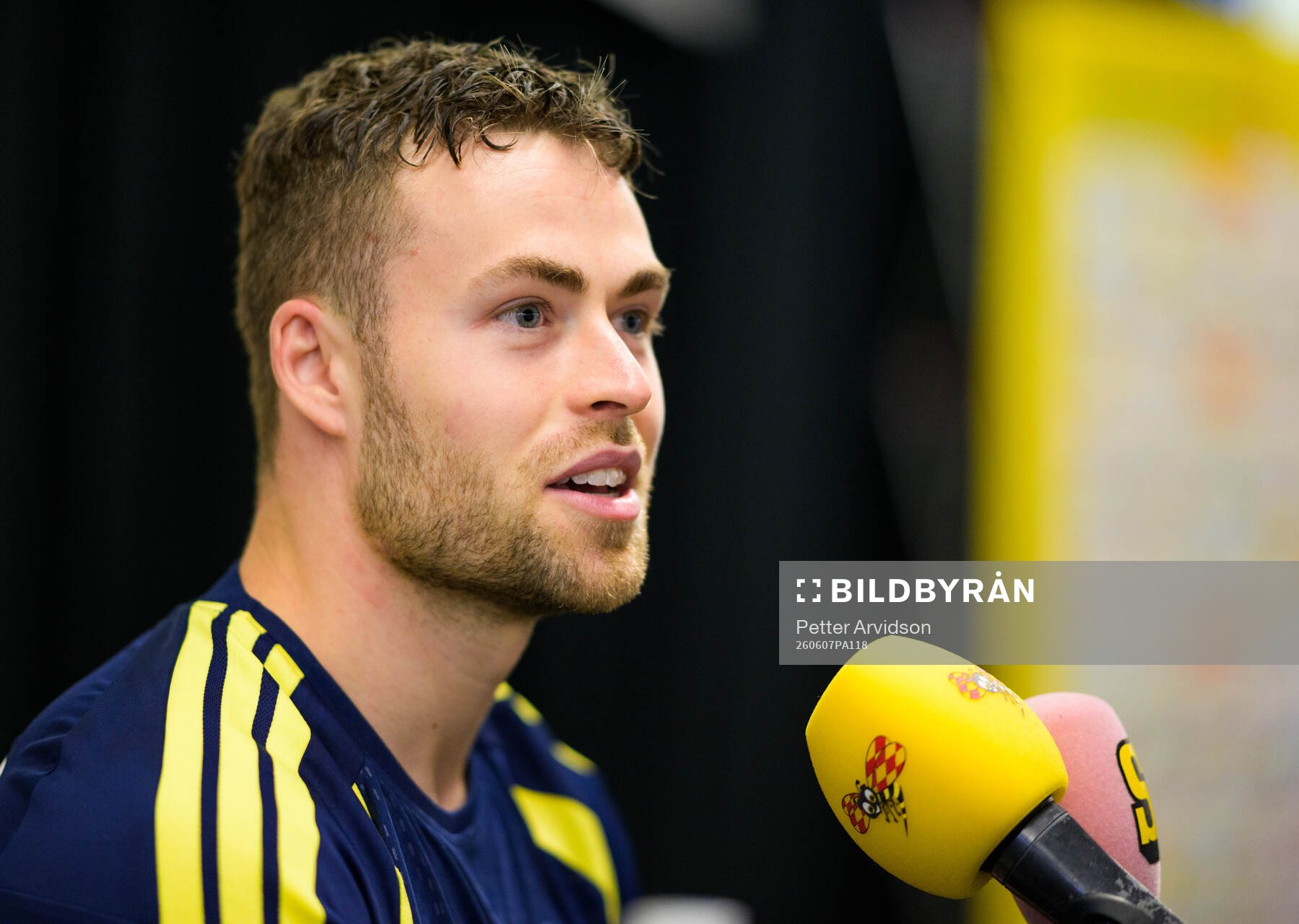 Gabriel Gudmundsson of the Swedish men's national football