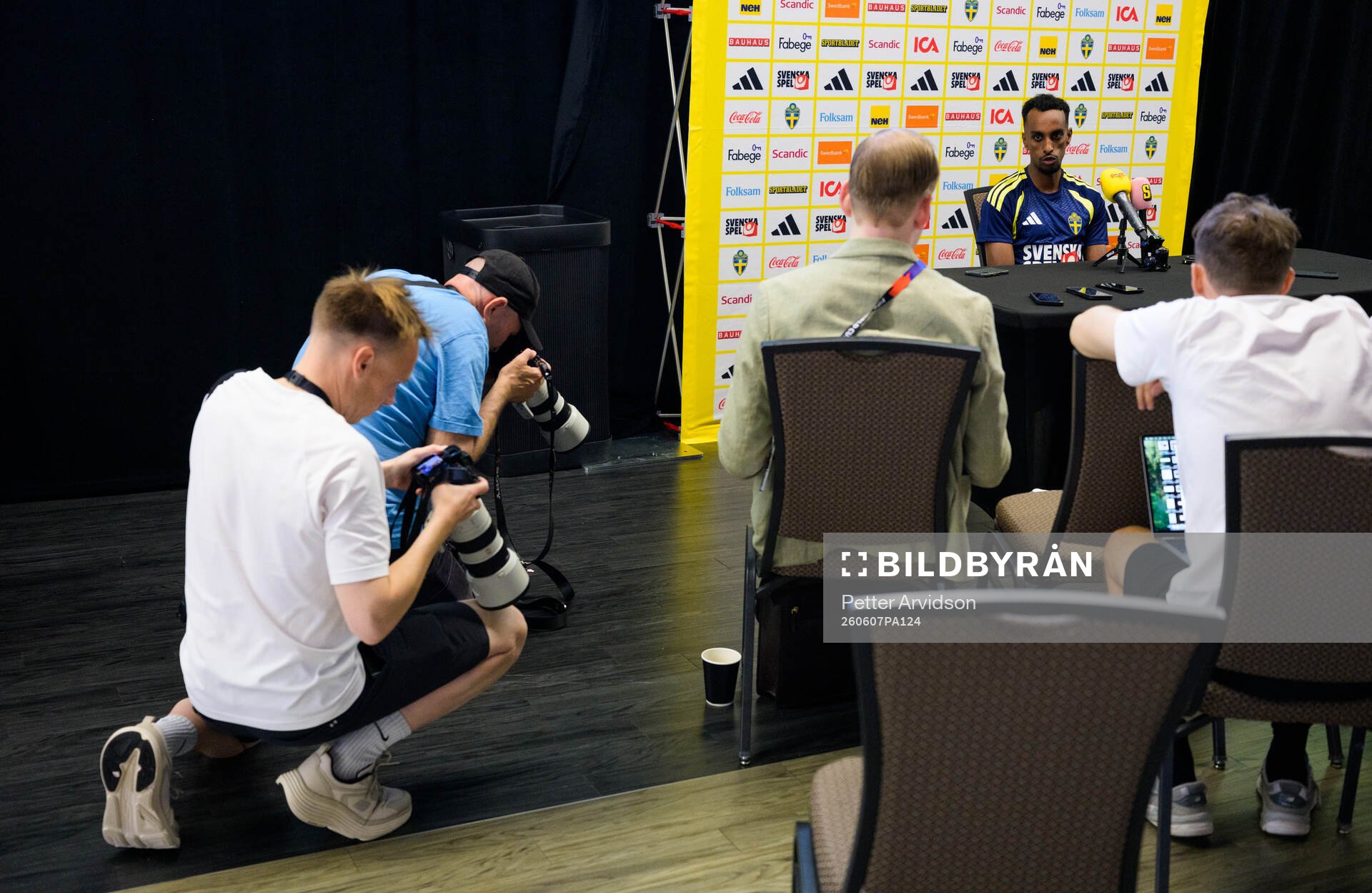 Taha Ali of the Swedish men's national football team