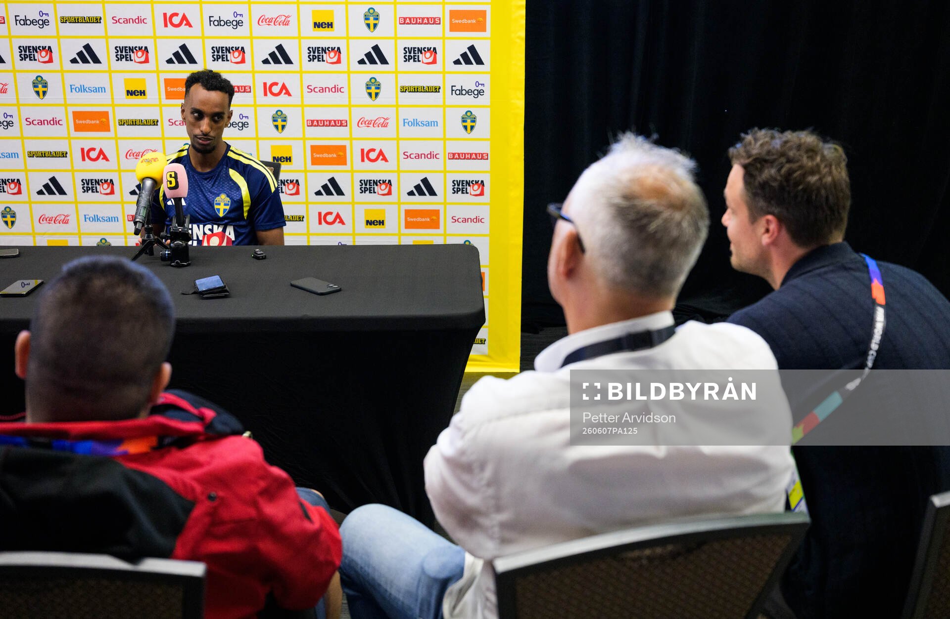 Taha Ali of the Swedish men's national football team