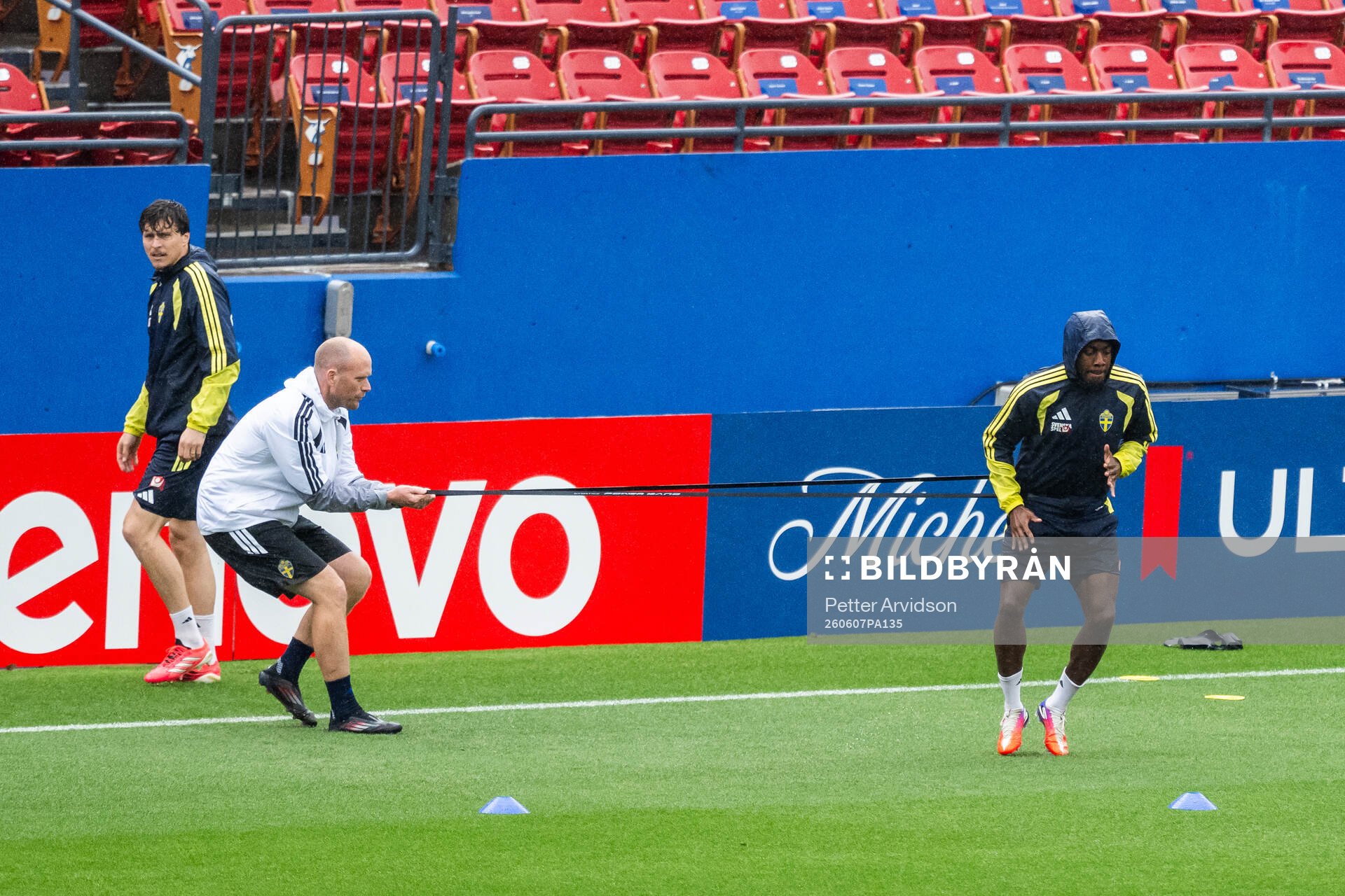 Anthony Elanga of the Swedish national football team at a