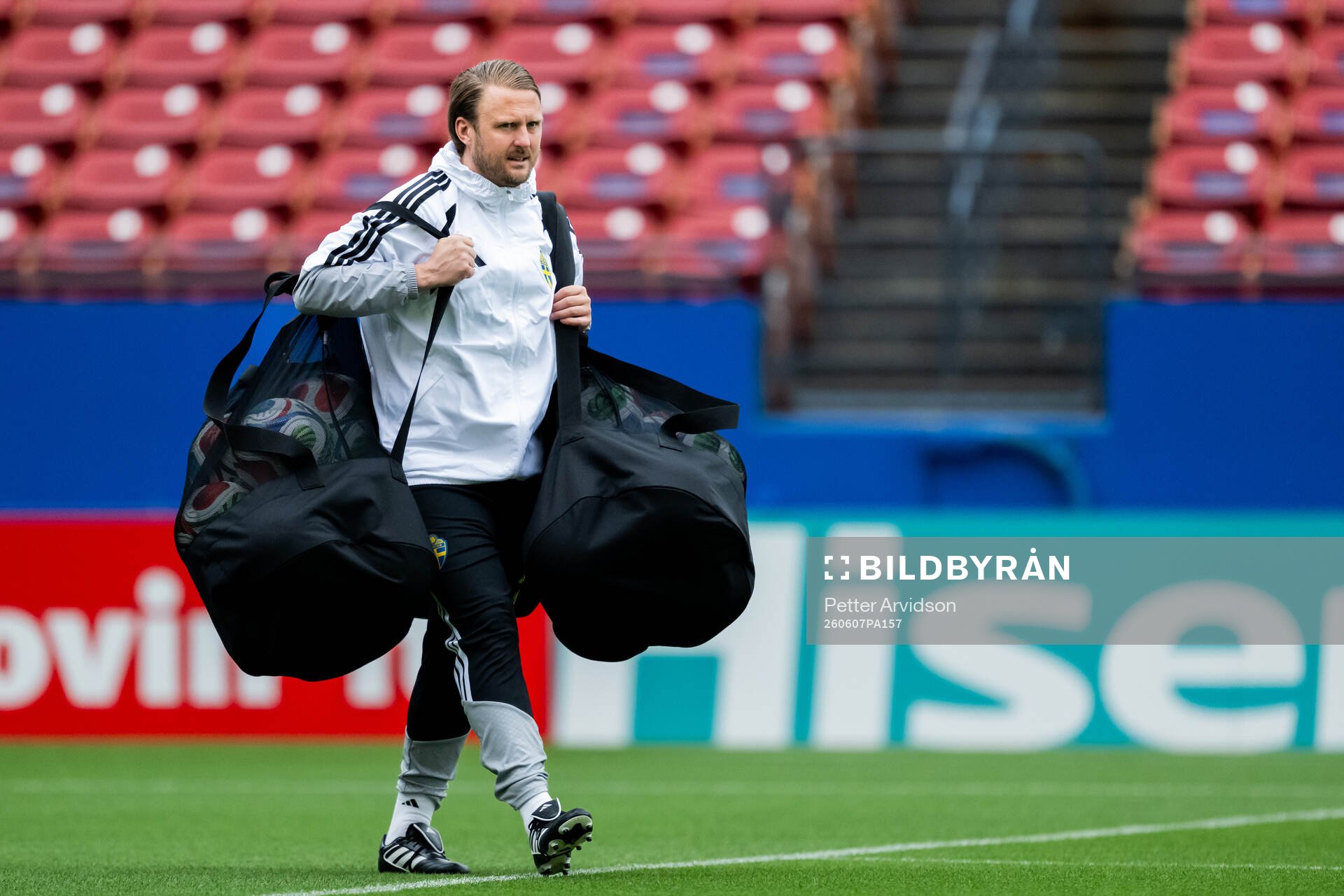 Assistant coach Björn Hamberg of the Swedish national