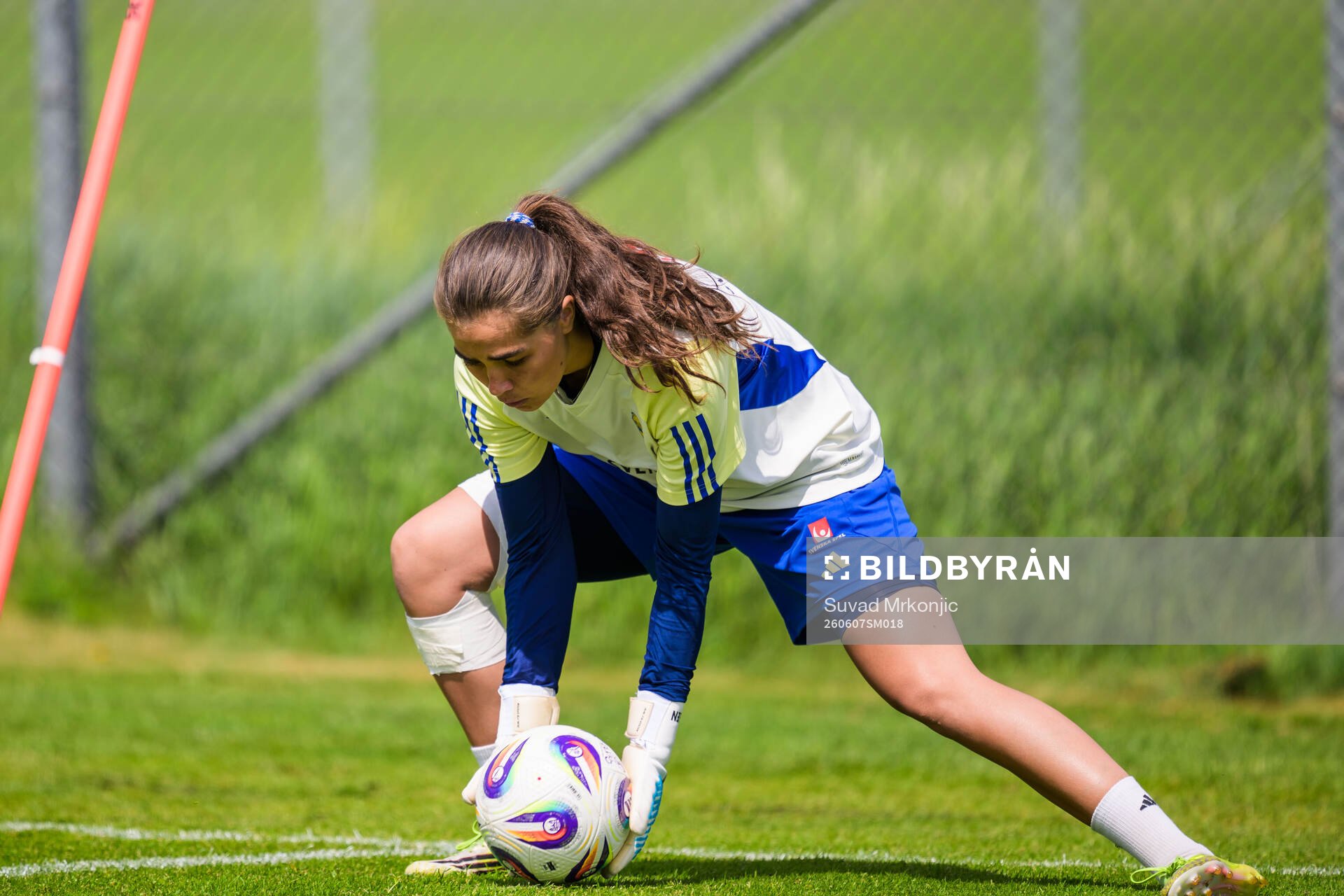 Goalkeeper Ebba Steen of Sweden