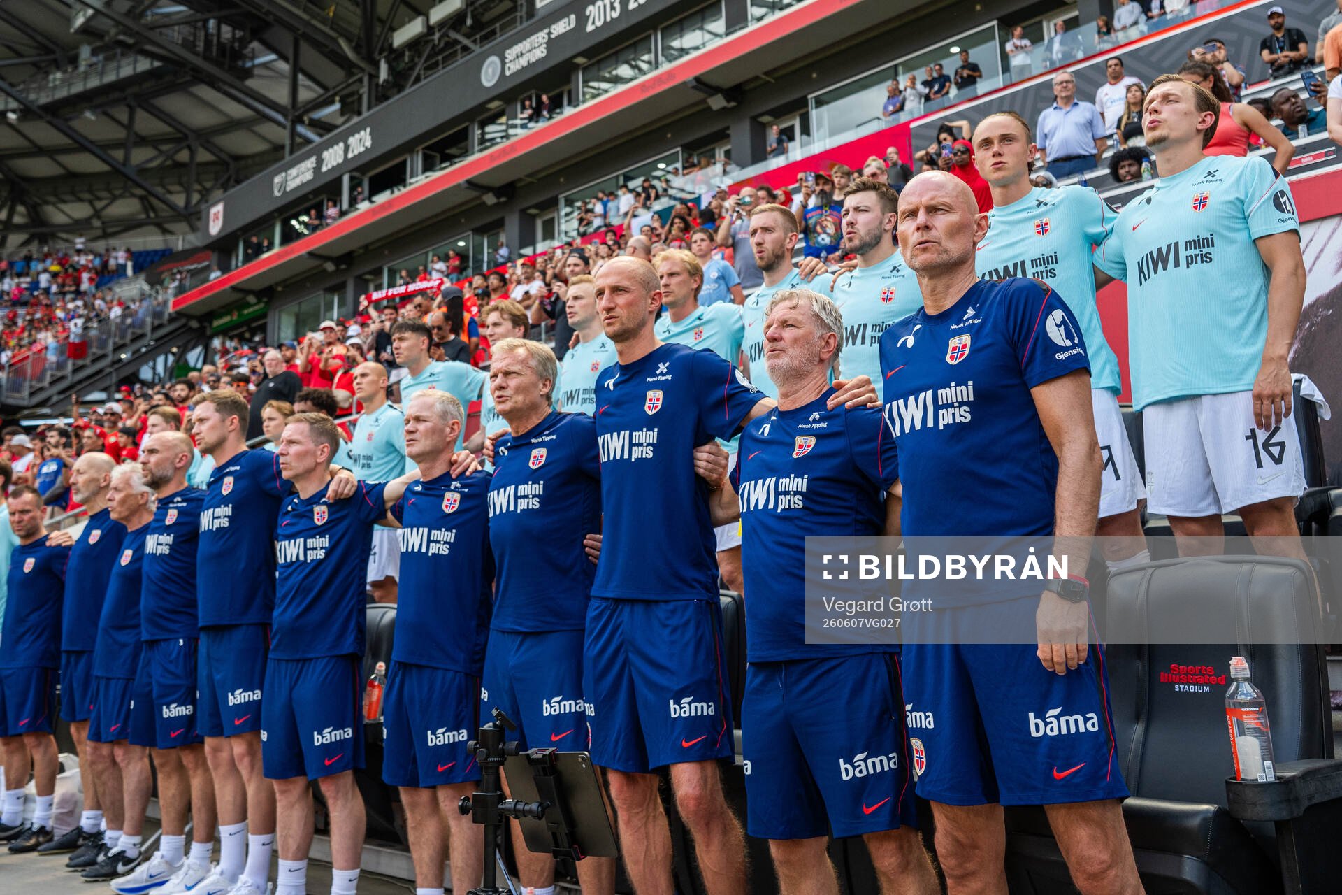 Head coach Ståle Solbakken of Norway