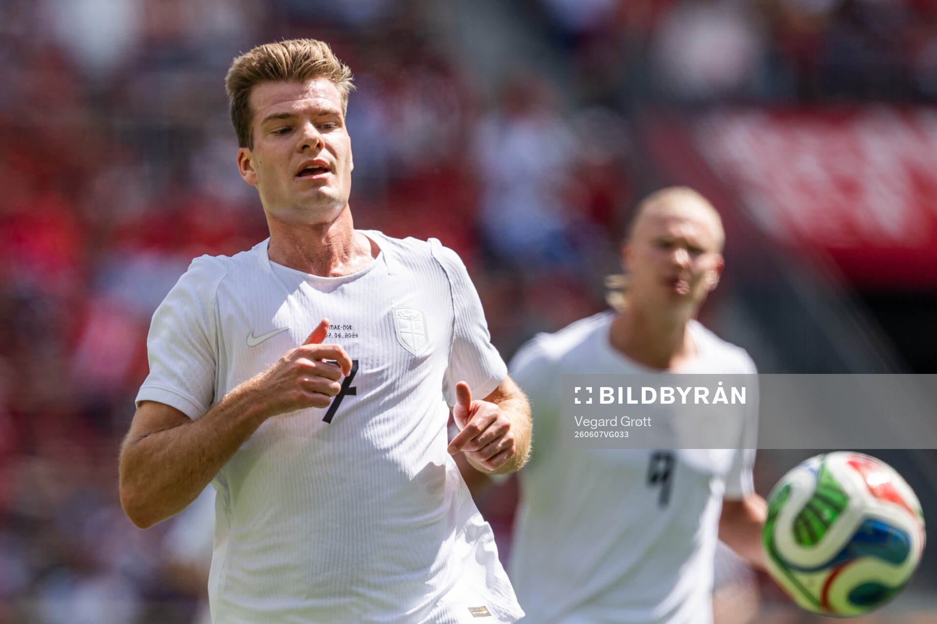 Alexander Sørloth of Norway