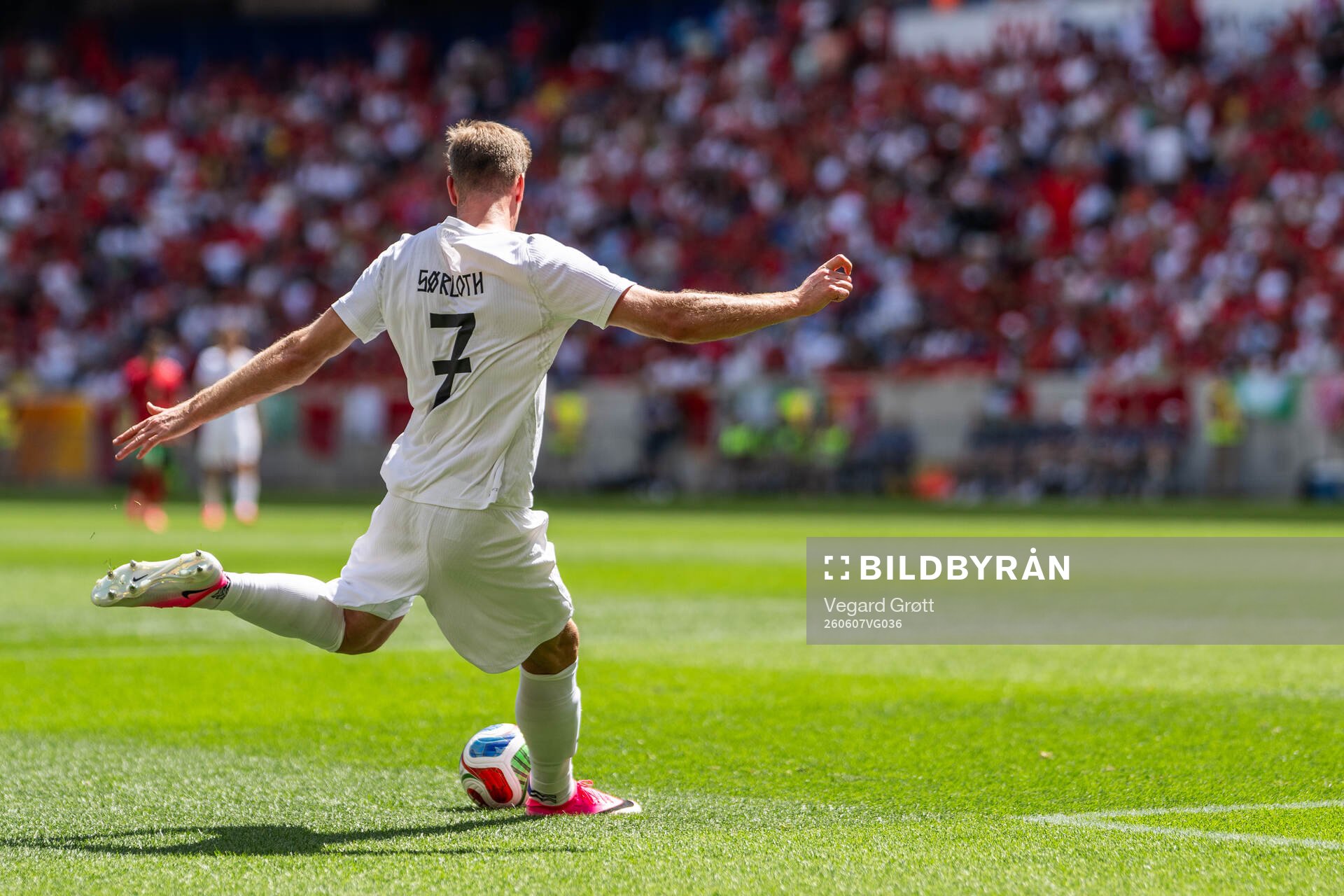 Alexander Sørloth of Norway