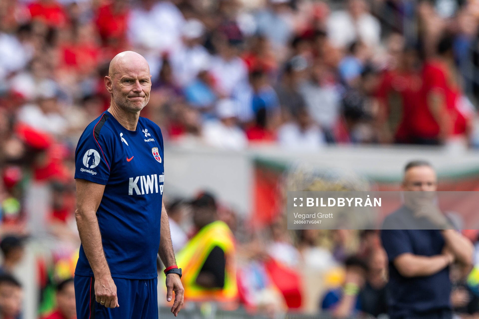 Head coach Ståle Solbakken of Norway