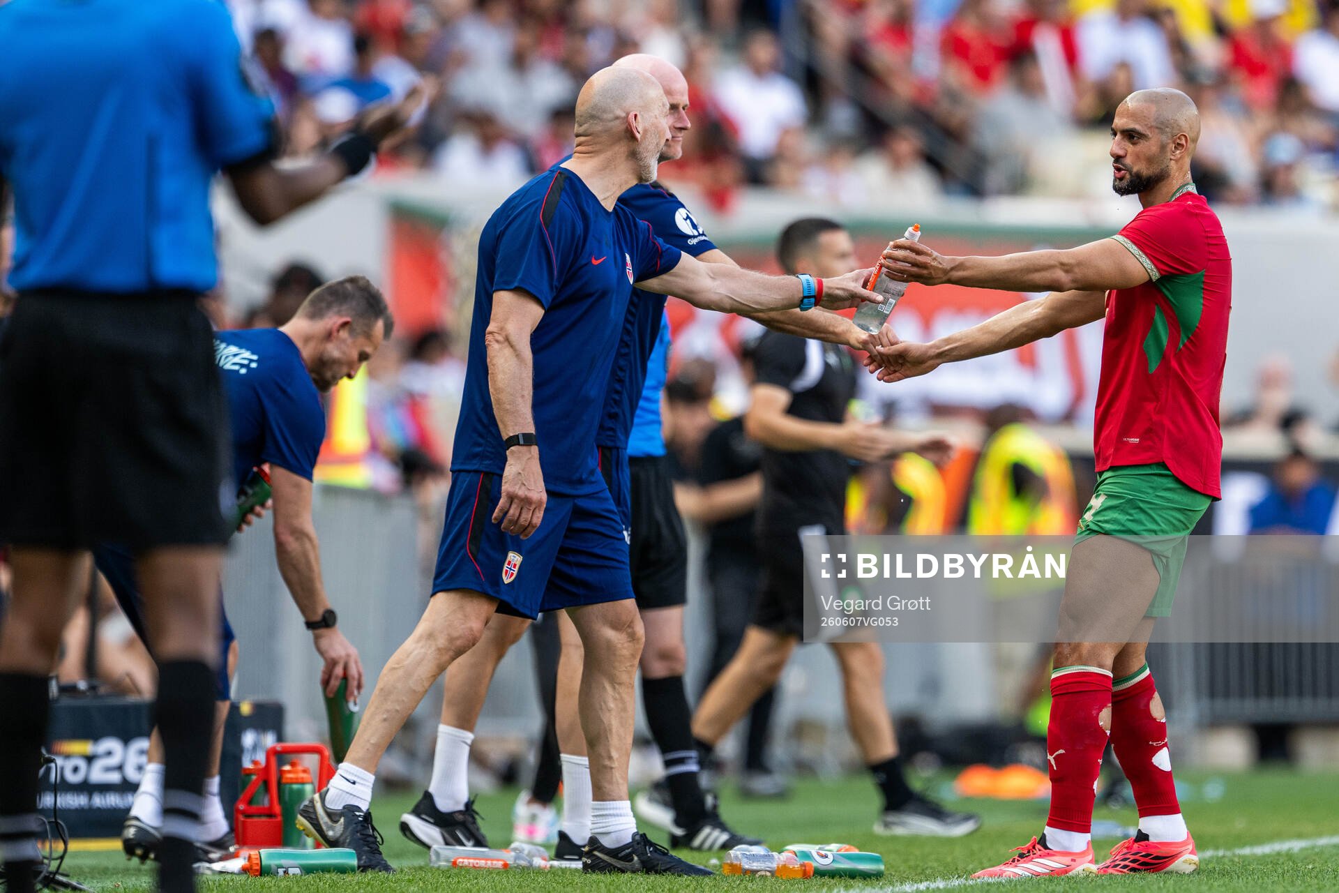 Sofyan Amrabat of Morocco