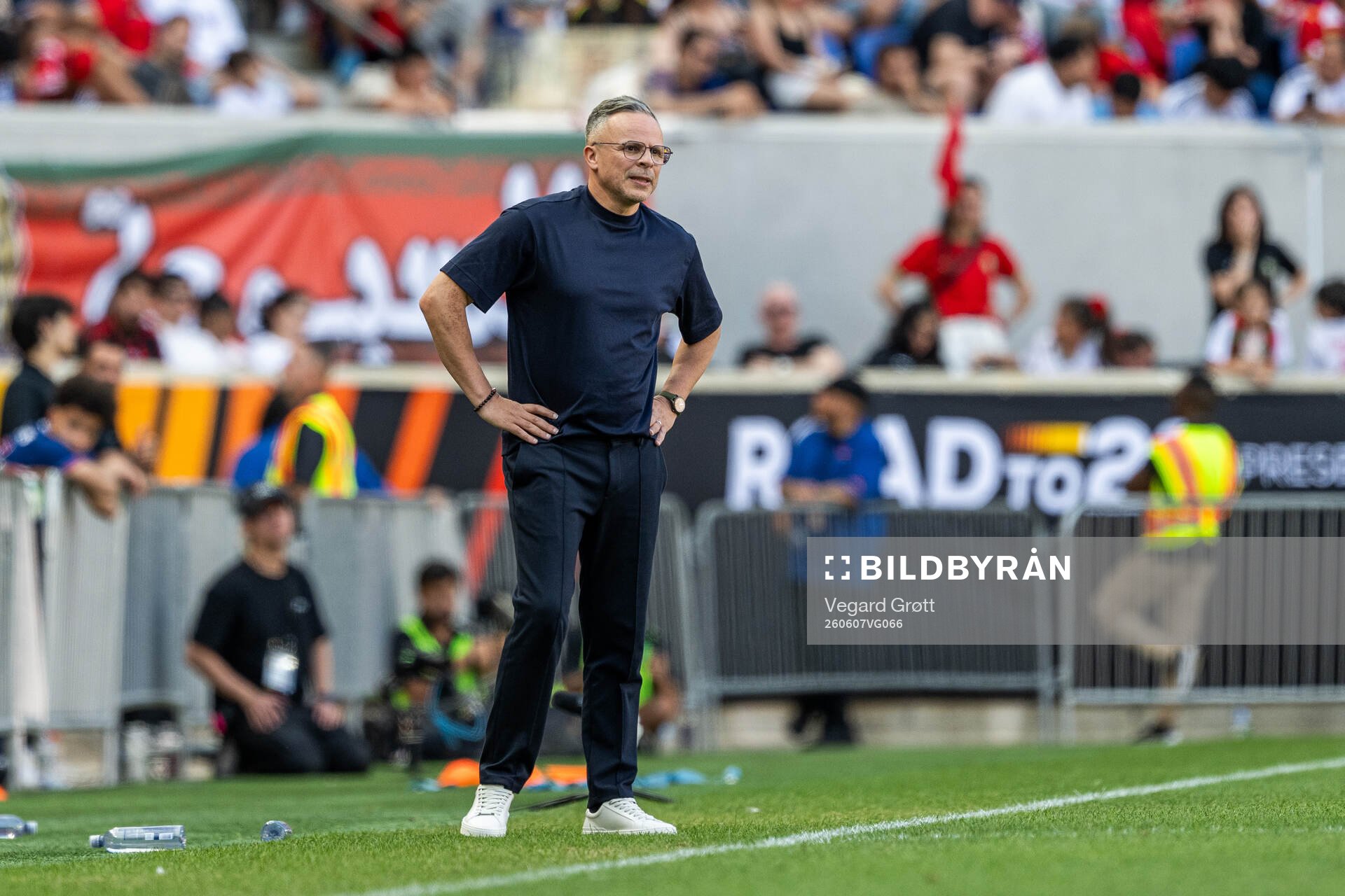 Head coach Mohamed Ouahbi of Morocco
