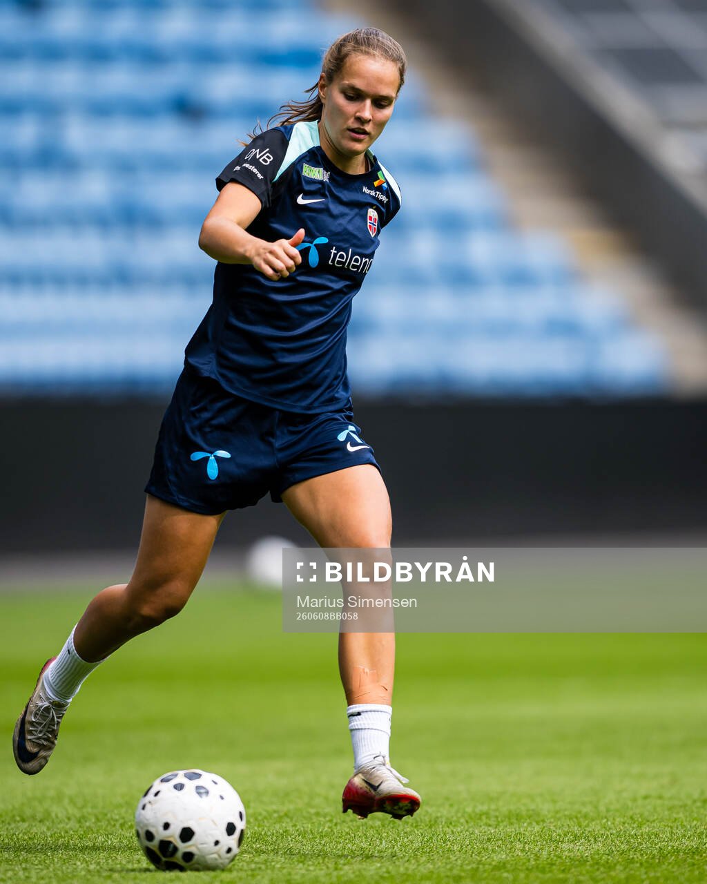 Iris Omarsdottir of the Norwegian women’s national
