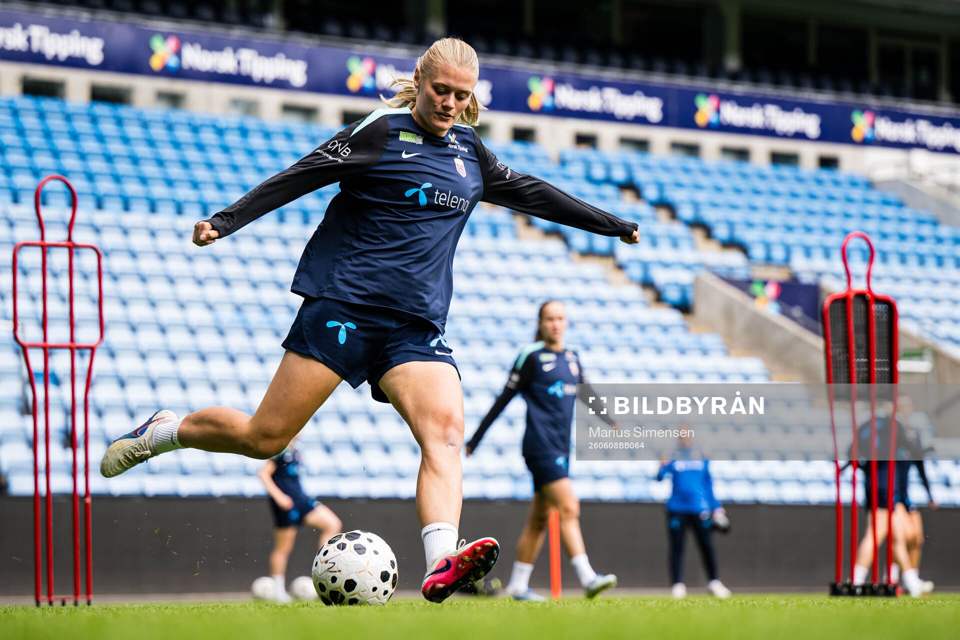 Mathilde Harviken of the Norwegian women’s national