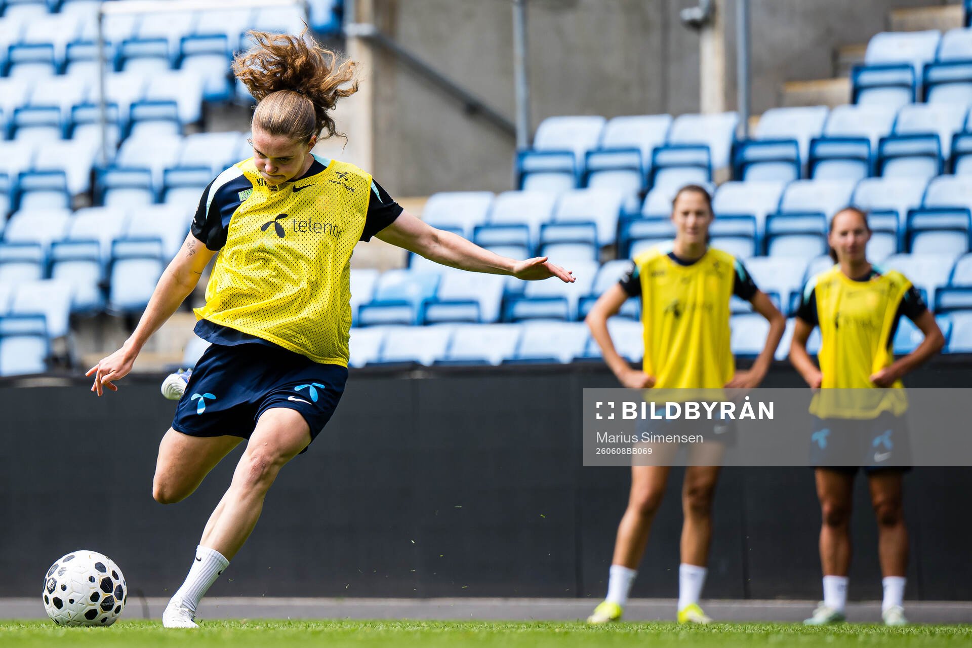 Signe Gaupset of the Norwegian women’s national football