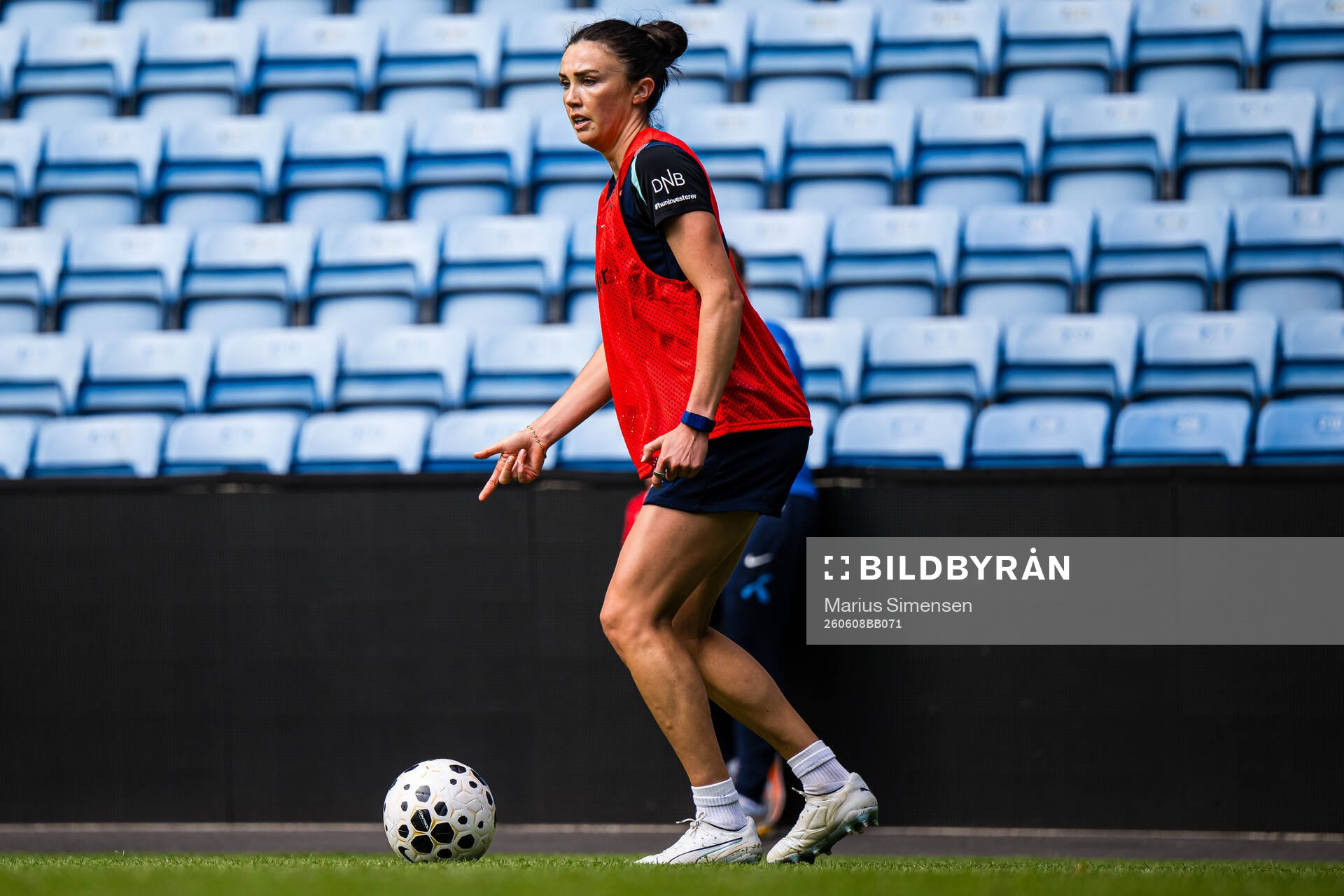 Ingrid Engen of the Norwegian women’s national football