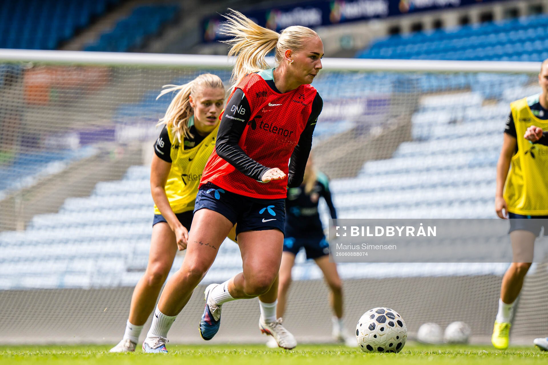 Cathinka Tandberg of the Norwegian women’s national