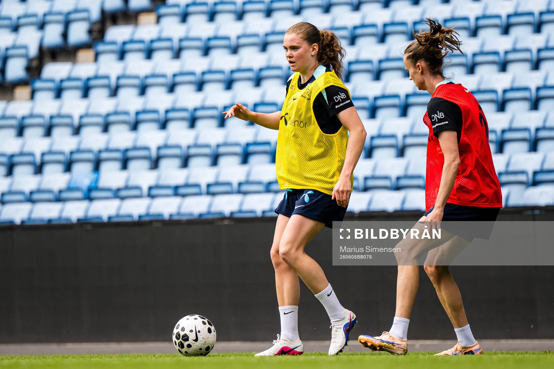 Signe Gaupset of the Norwegian women’s national football