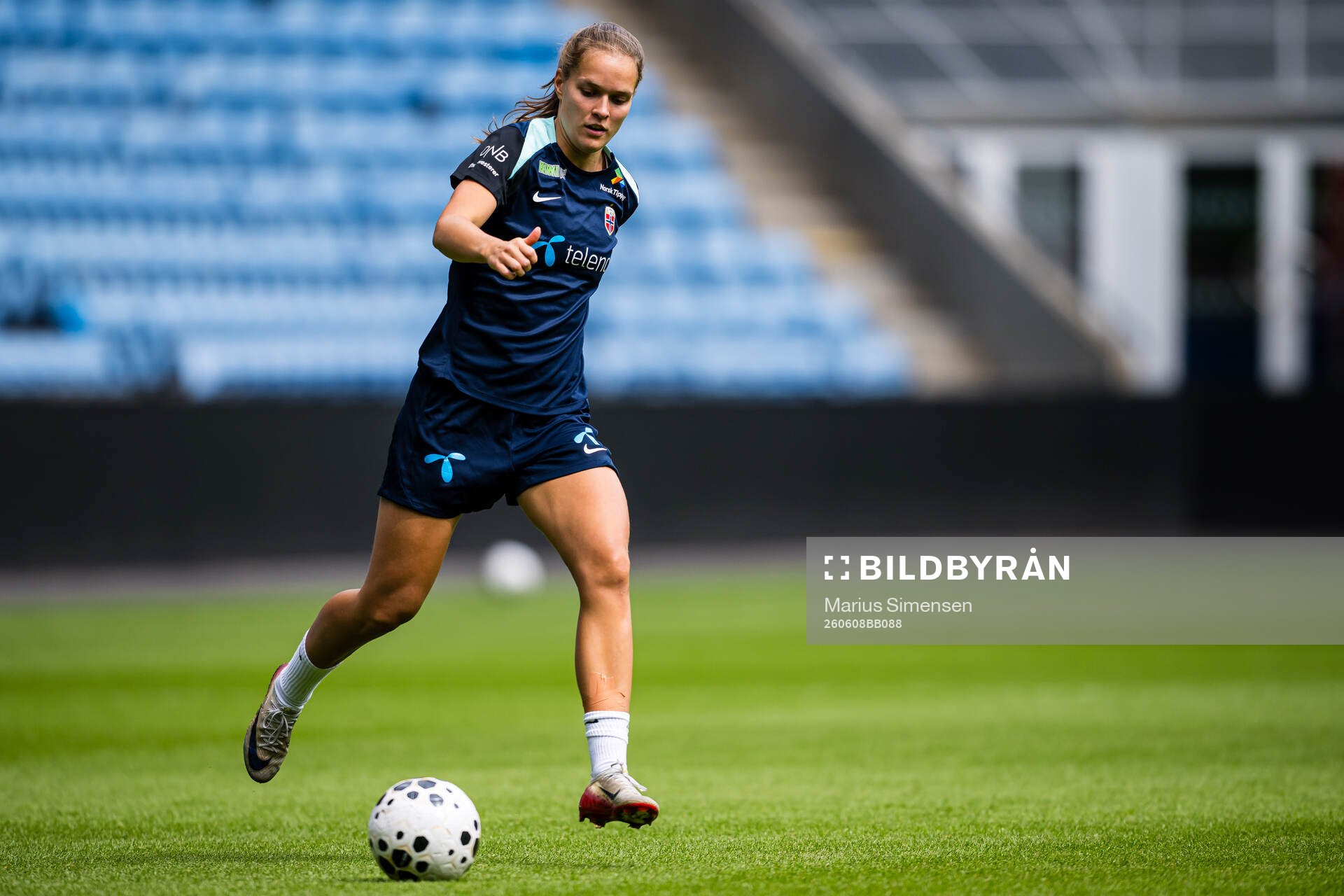 Iris Omarsdottir of the Norwegian women’s national
