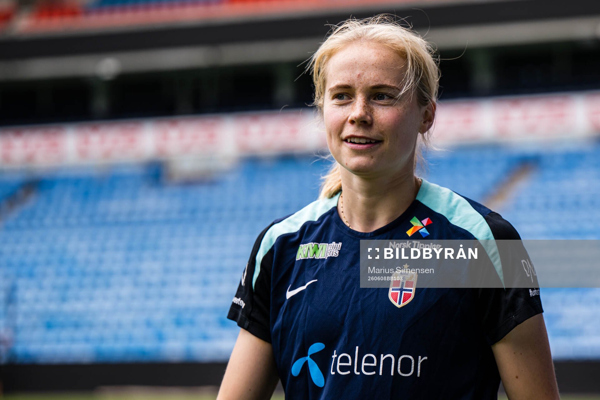Julie Blakstad of the Norwegian women’s national football
