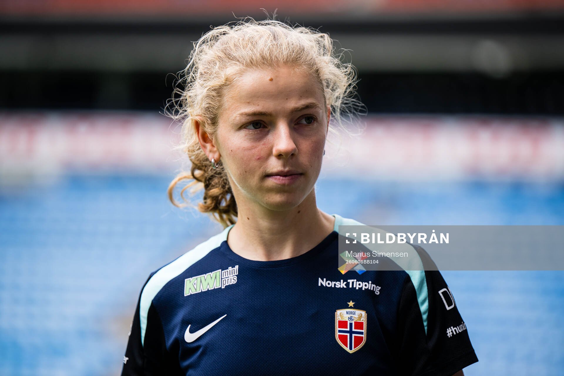 Justine Kielland of the Norwegian women’s national