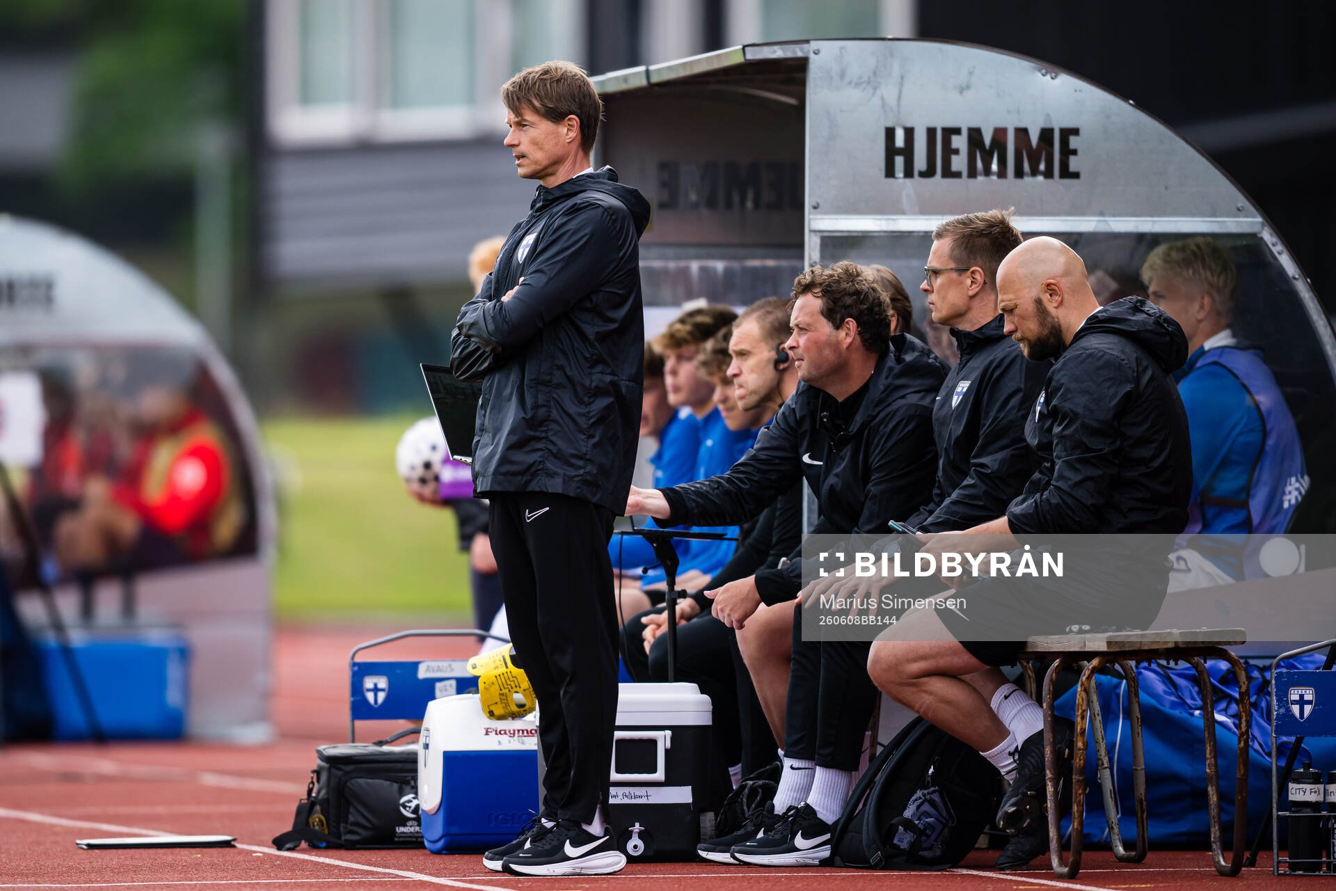 Head coach Mika Lehkosuo of Finland
