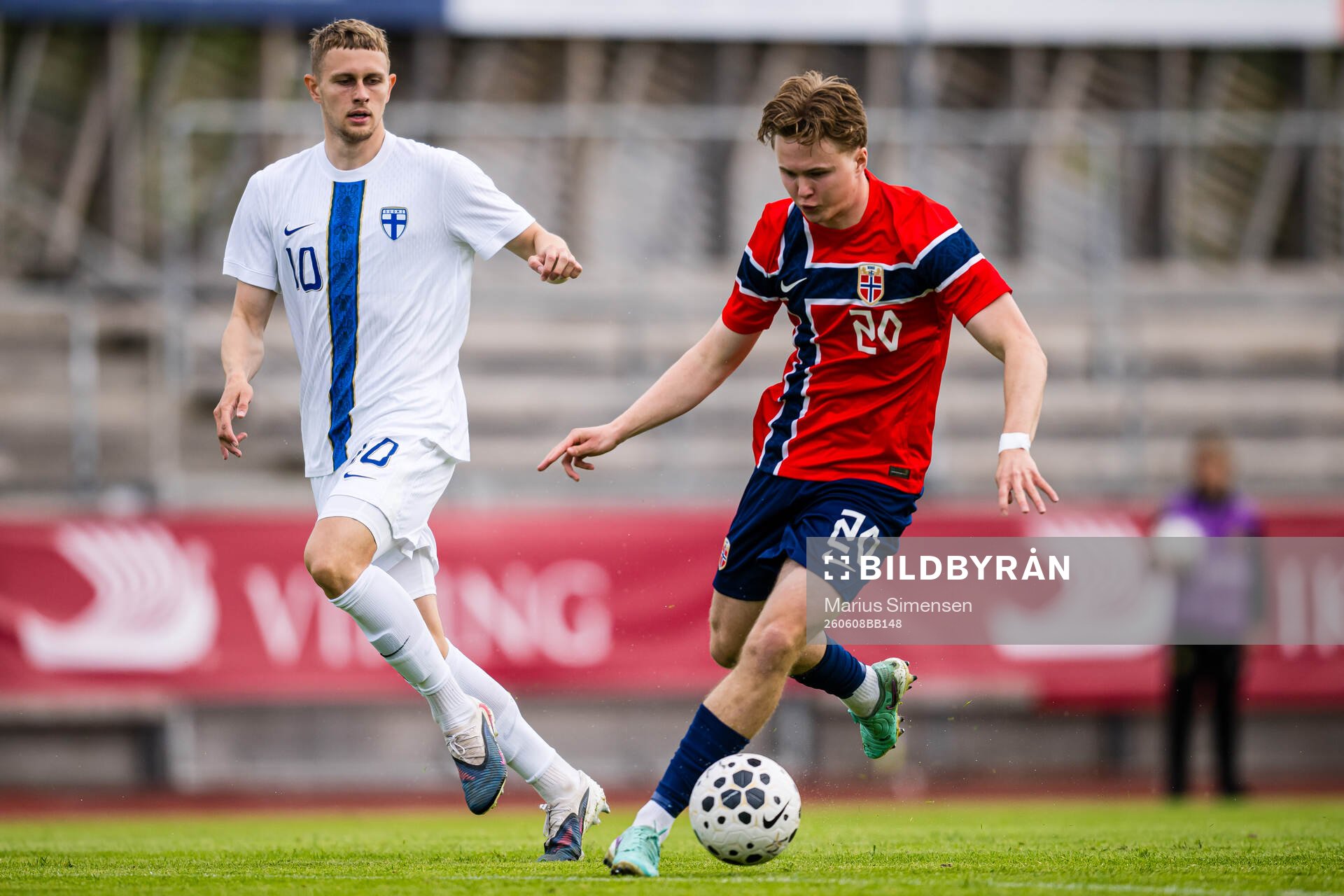 Jimi Tauriainen of Finland and Kristian Lonebu of Norway