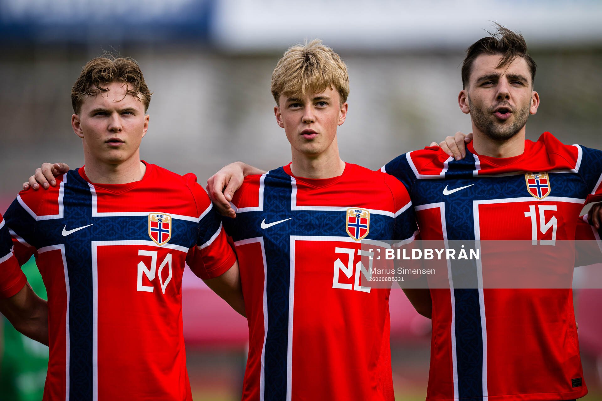 Kristian Lonebu, Niklas Fuglestad and Niklas Ødegård of