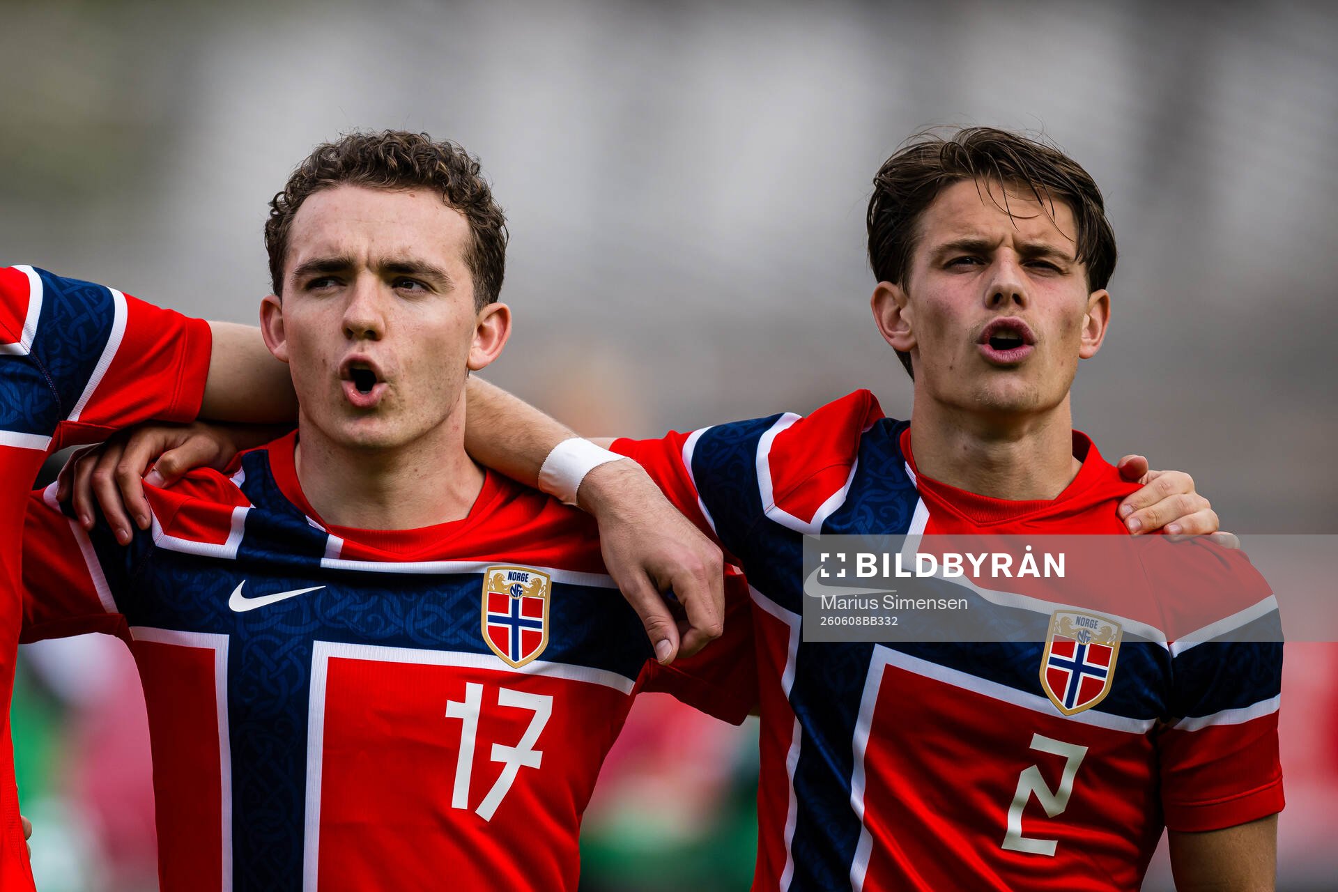 Edvin Austbø and Oliver Johansen Braude of Norway