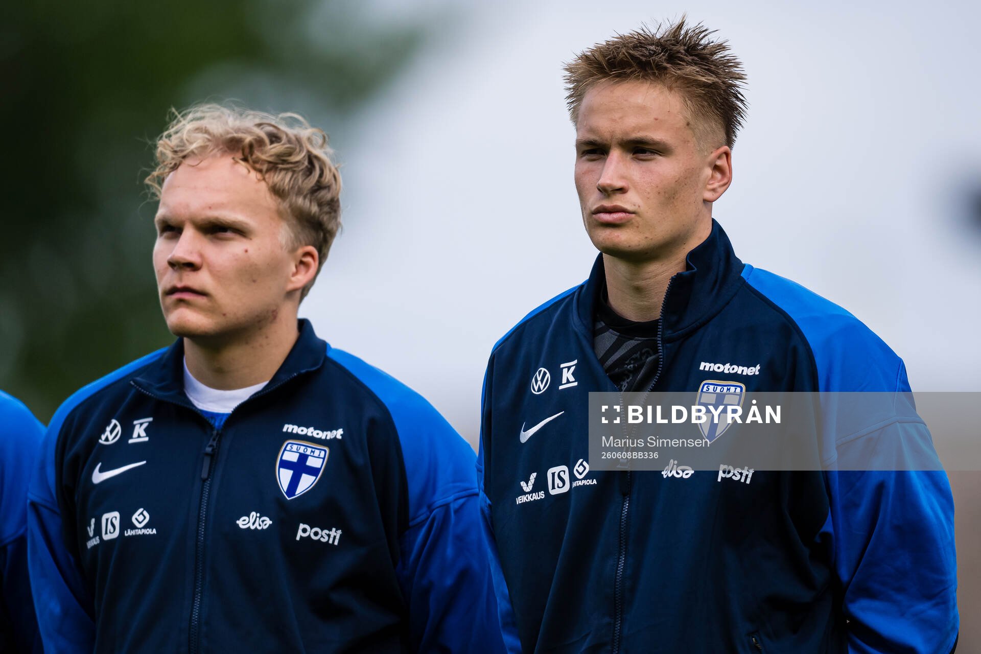 Oskari Väistö and Aleksi Piispa of Finland
