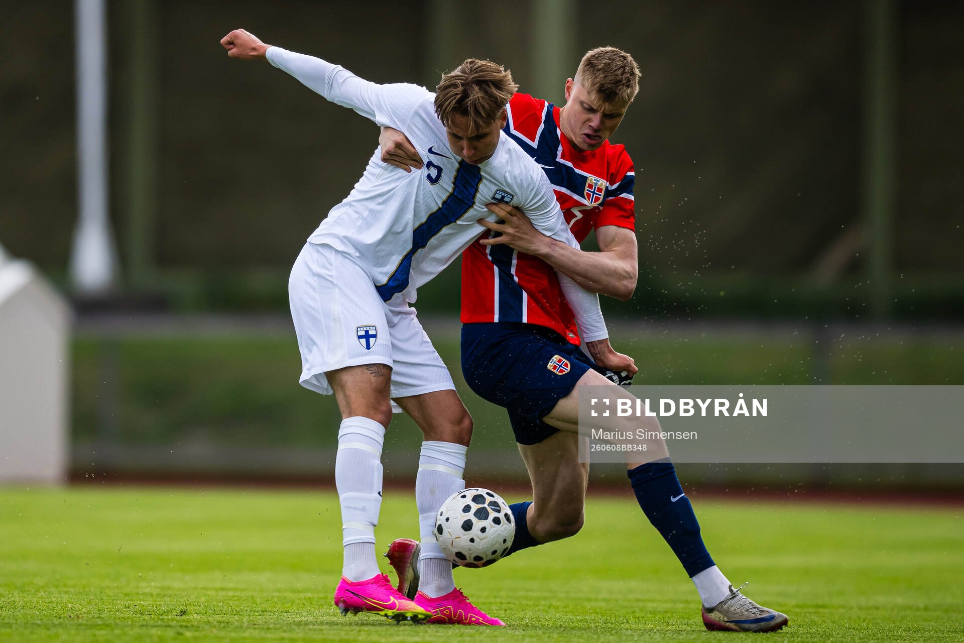 Onni Helén of Finland and Rasmus Holten of Norway