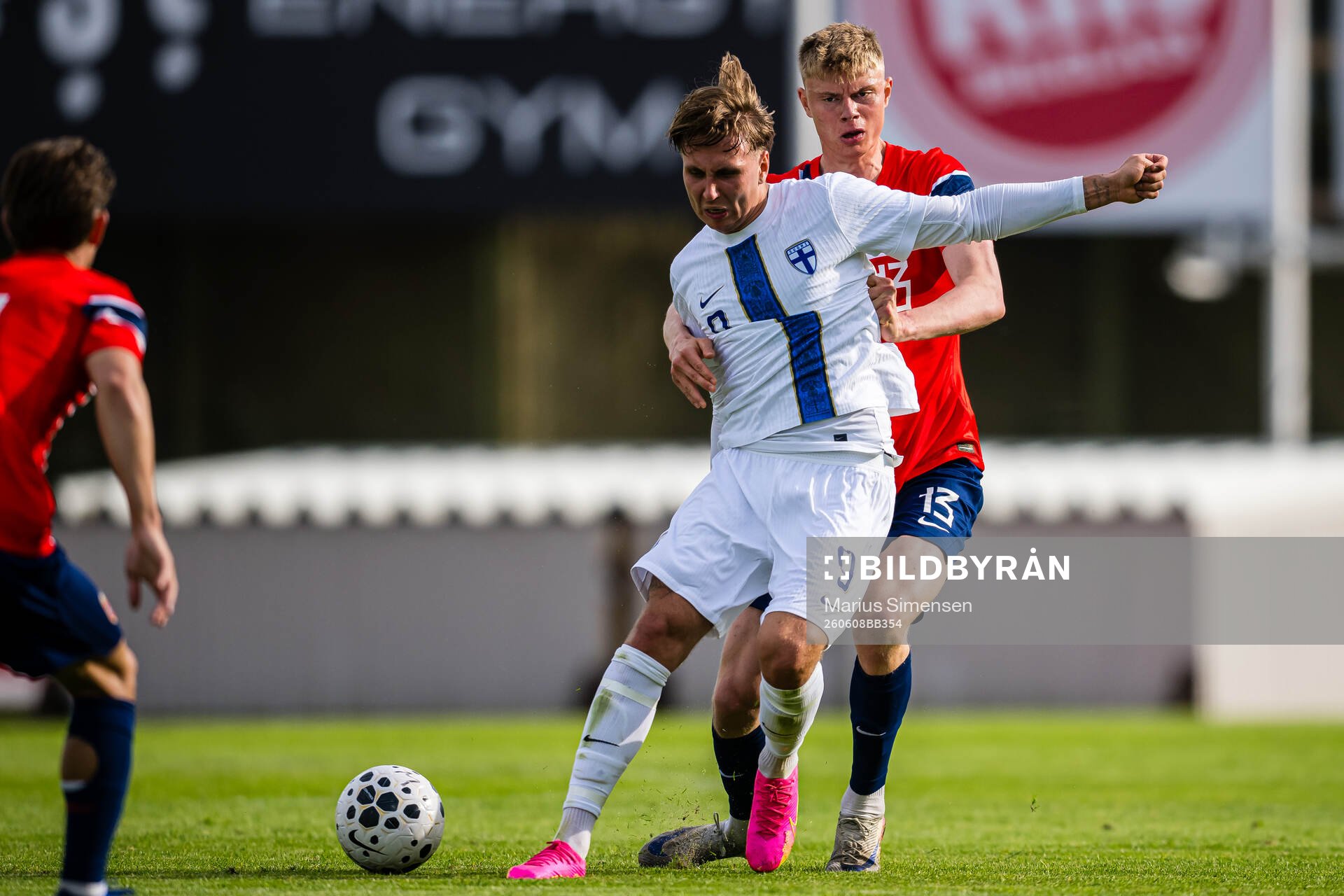Onni Helén of Finland and Rasmus Holten of Norway