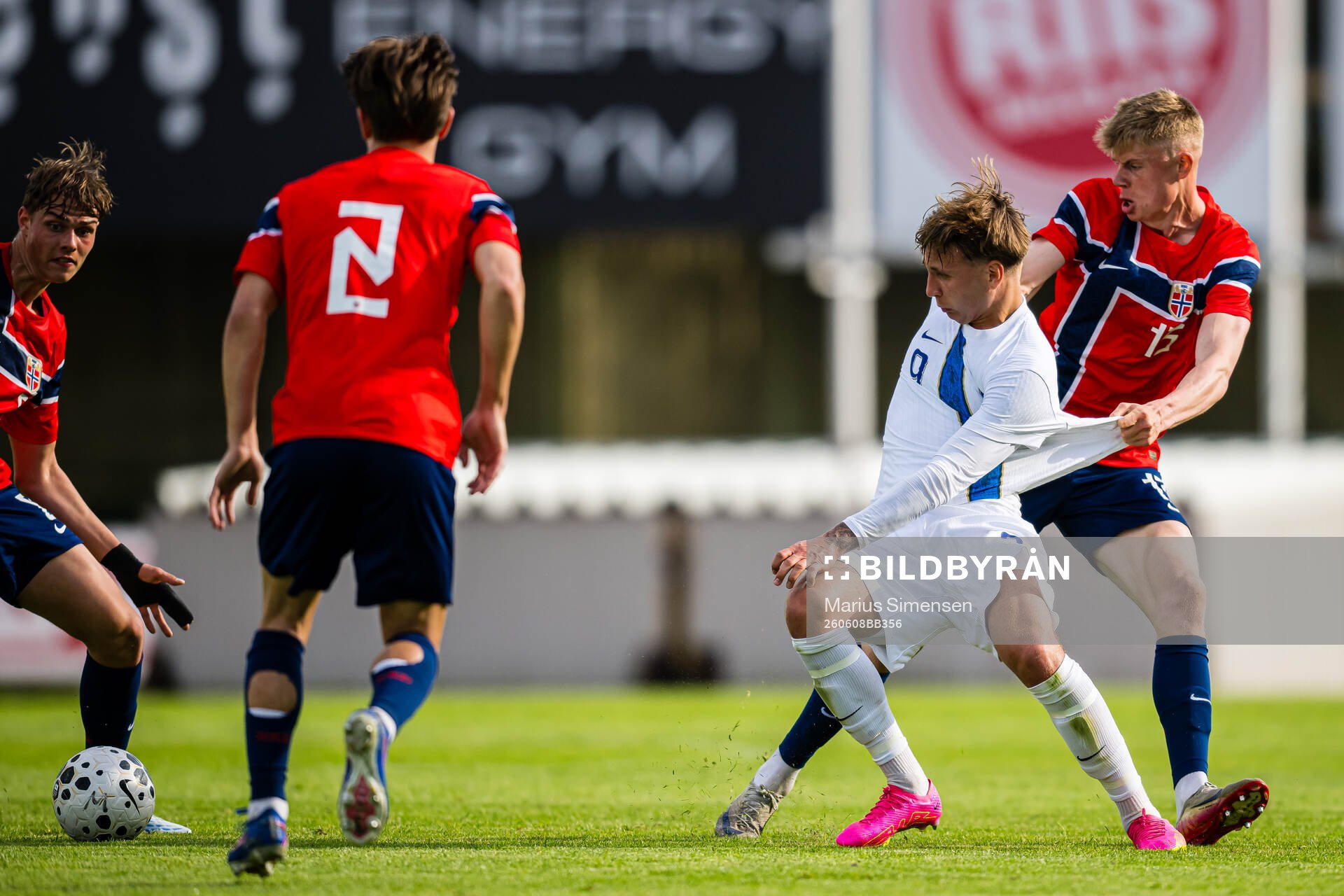 Onni Helén of Finland and Rasmus Holten of Norway
