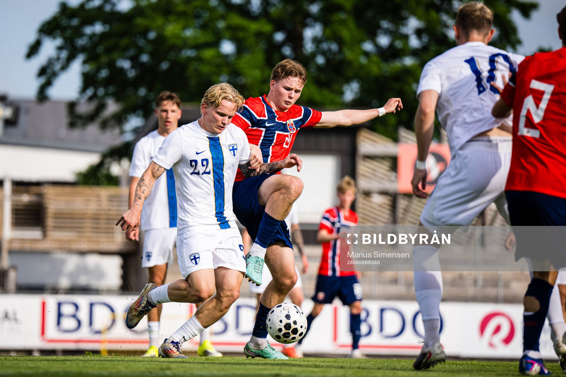 Miska Ylitolva of Finland and Kristian Lonebu of Norway