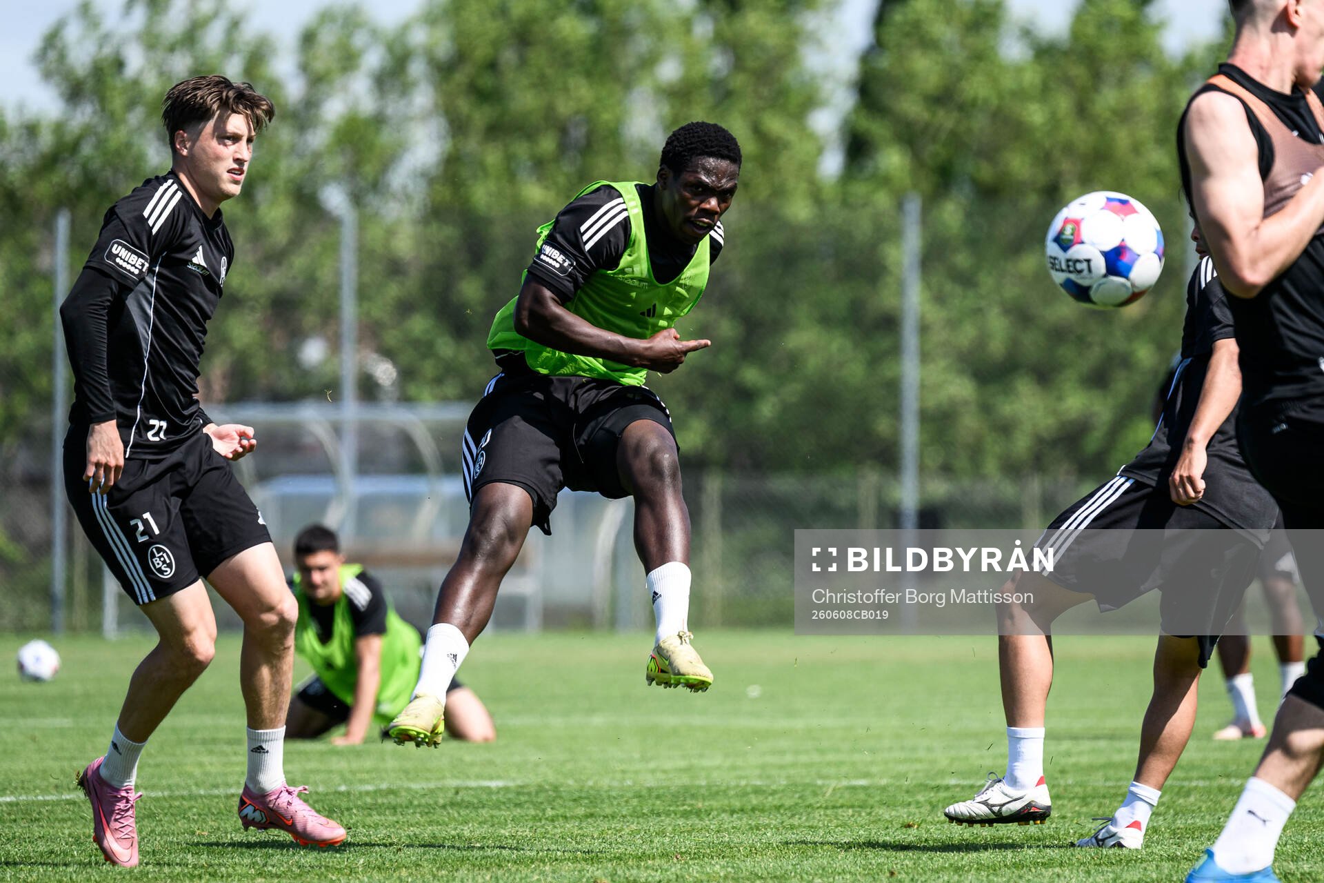 Kevin Jensen och Xavier Odhiambo