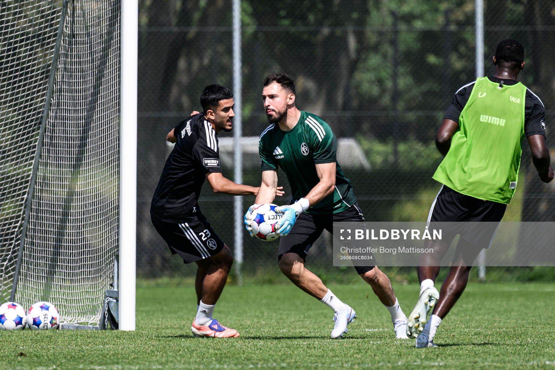 Zakaria Loukili och Amr Kaddoura