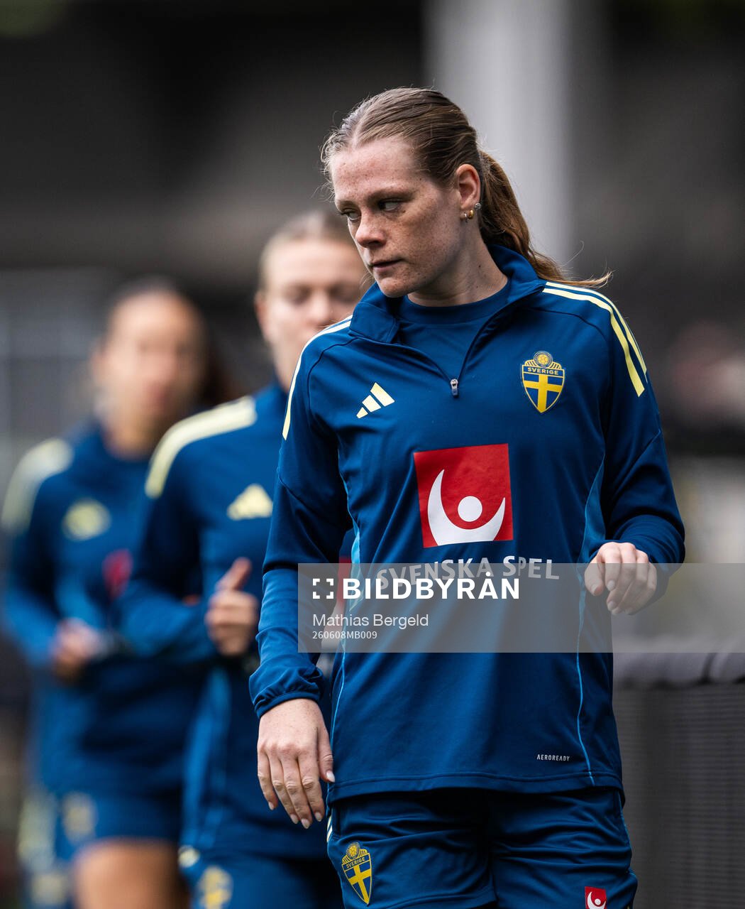 Sofia Reidy of the Swedish women's national football team