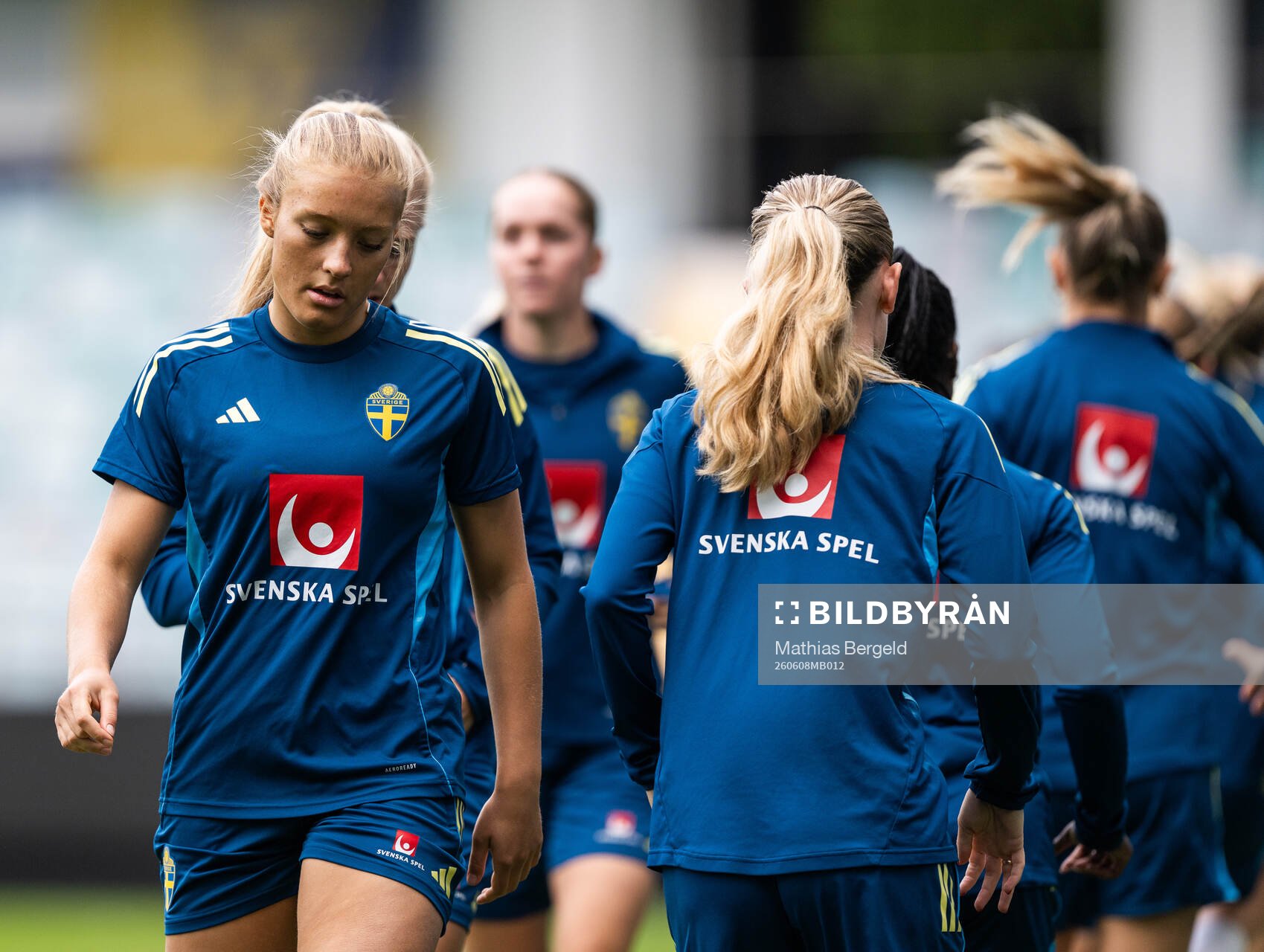Smilla Holmberg of the Swedish women's national football