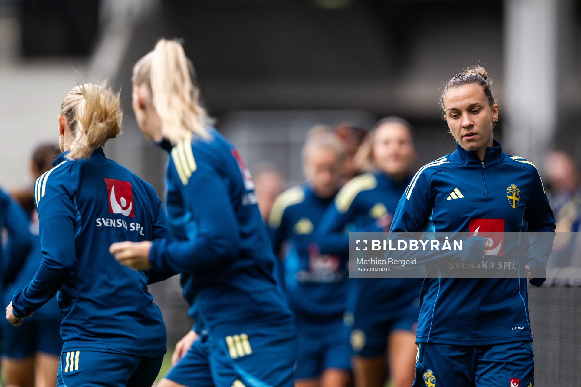 Julia Zigiotti Olme of the Swedish women's national
