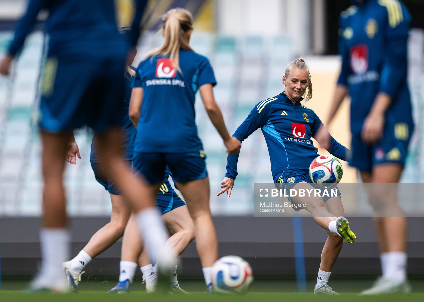 Stina Blackstenius of the Swedish women's national football