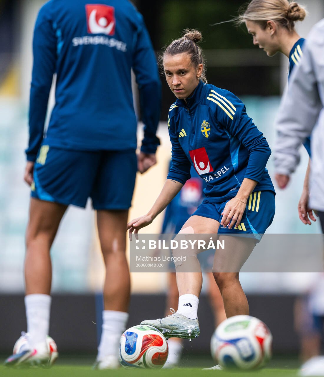 Julia Zigiotti Olme of the Swedish women's national