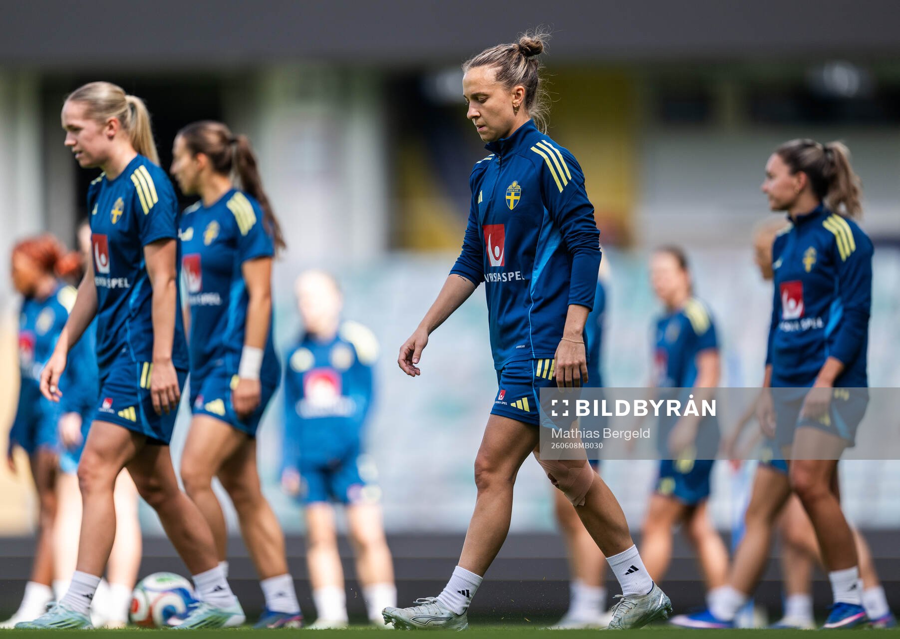 Julia Zigiotti Olme of the Swedish women's national