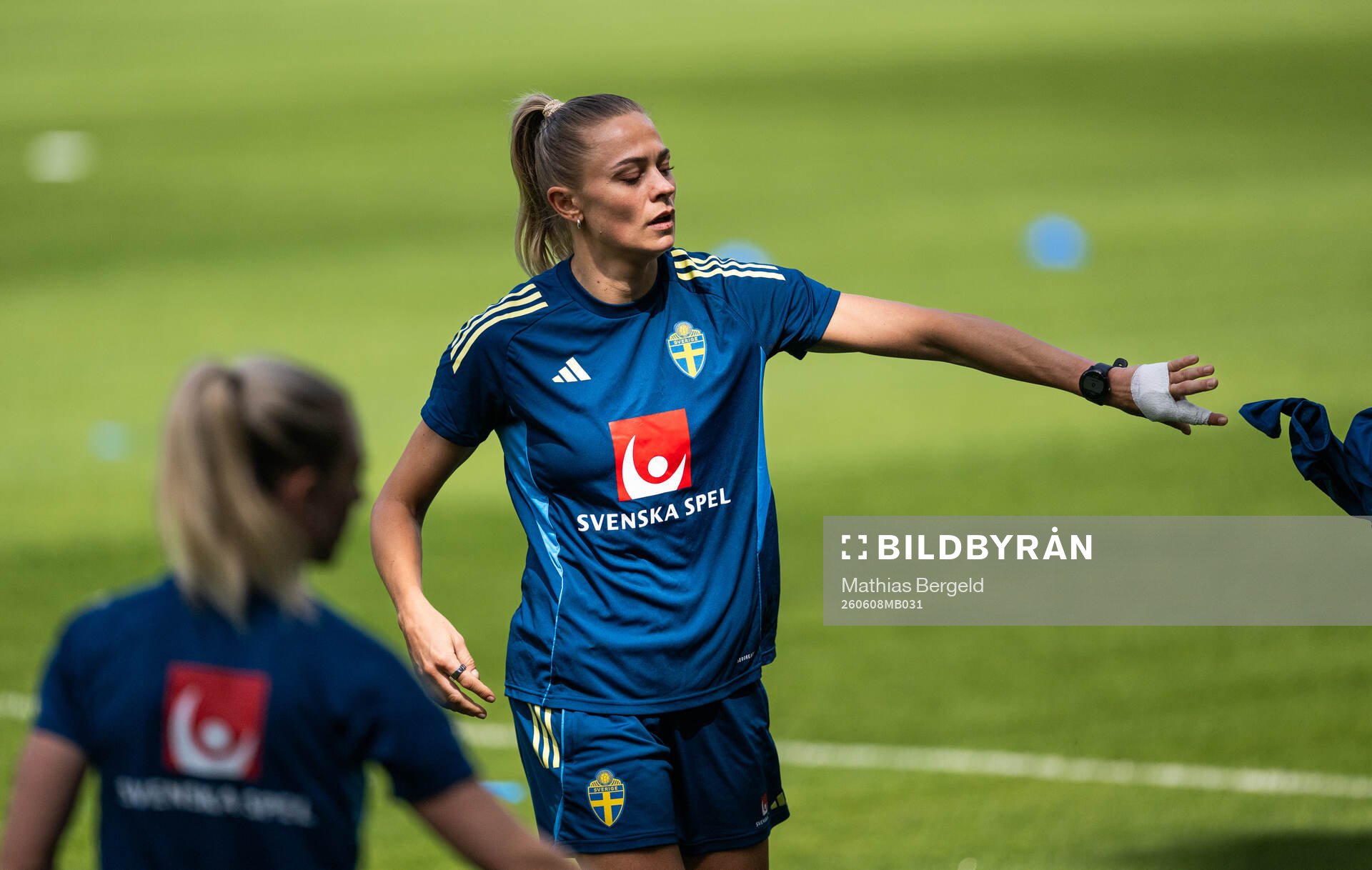 Fridolina Rolfö of the Swedish women's national football