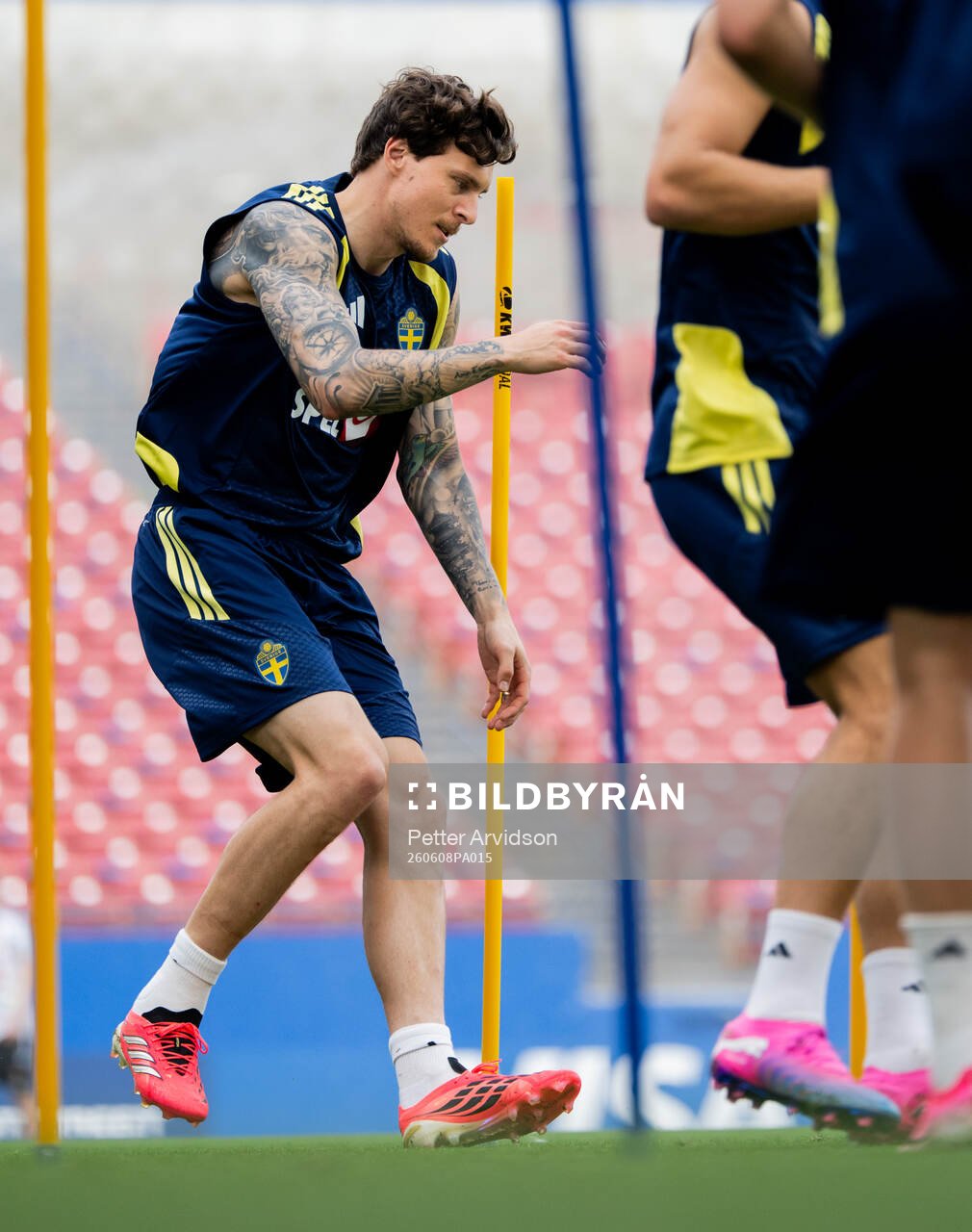 Victor Nilsson Lindelöf of the Swedish national football