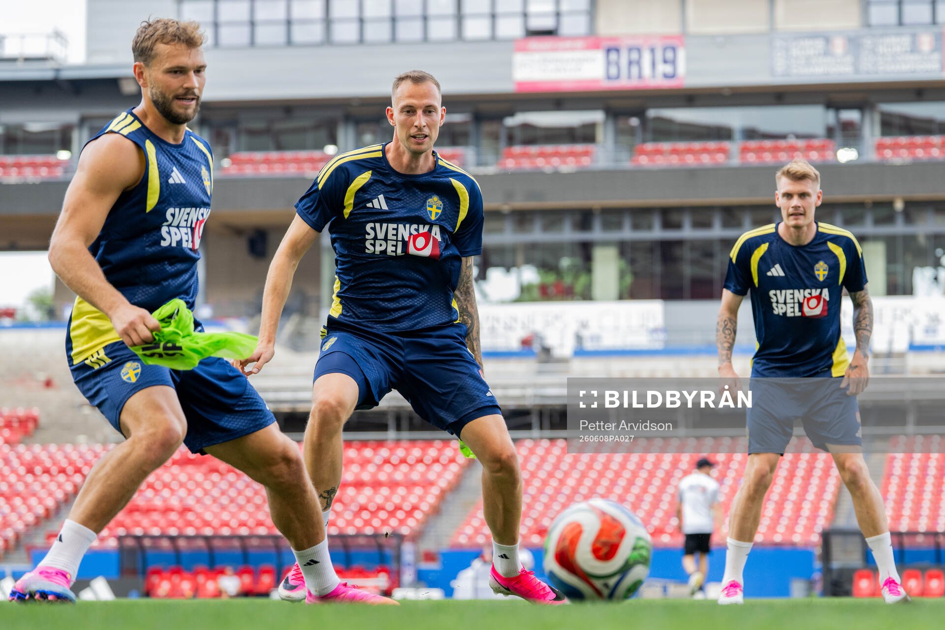 Jesper Karlström and Gustaf Nilsson of the Swedish