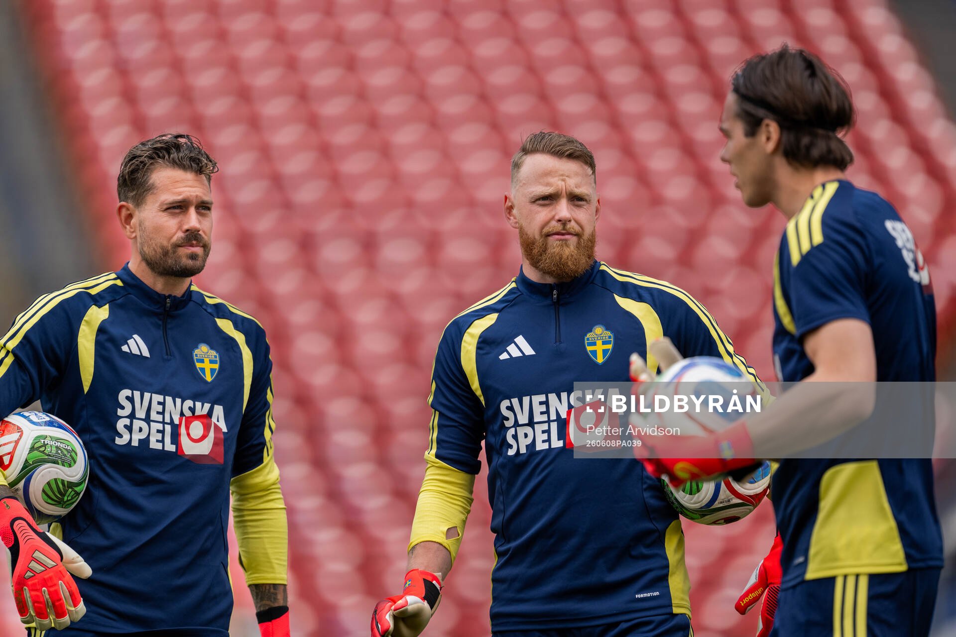 Goalkeeper Kristoffer Nordfeldt, goalkeeper Viktor