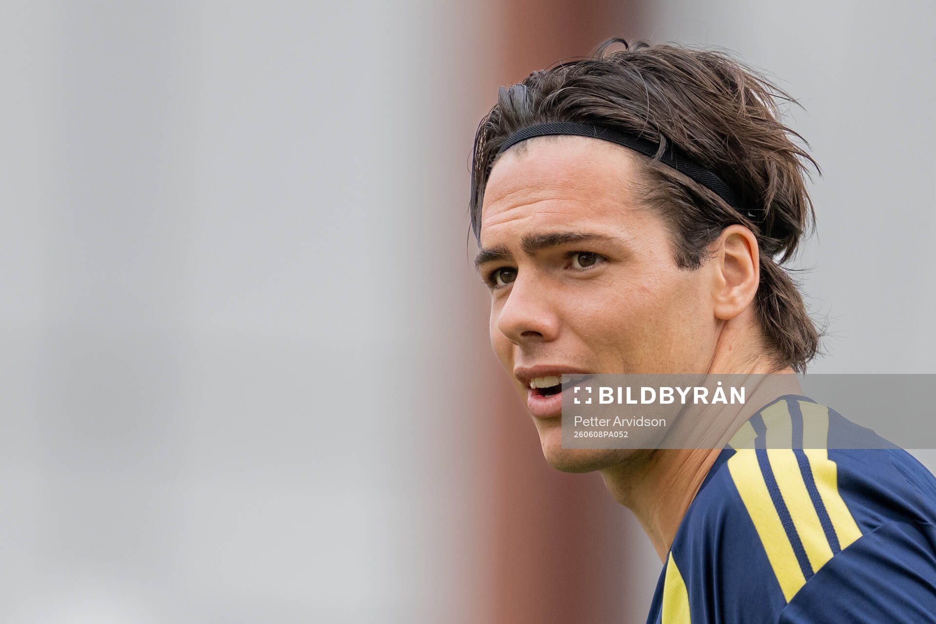 Goalkeeper Jacob Widell Zetterström of the Swedish