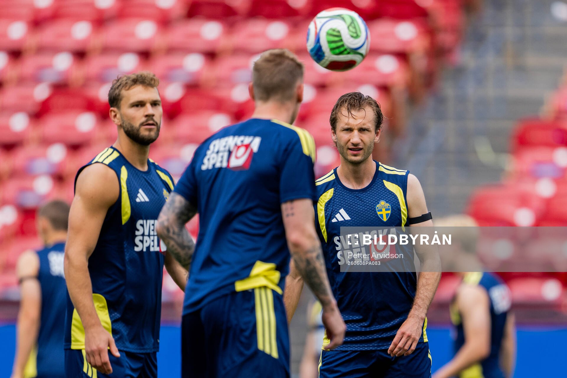 Jesper Karlström and Benjamin Nygren of the Swedish