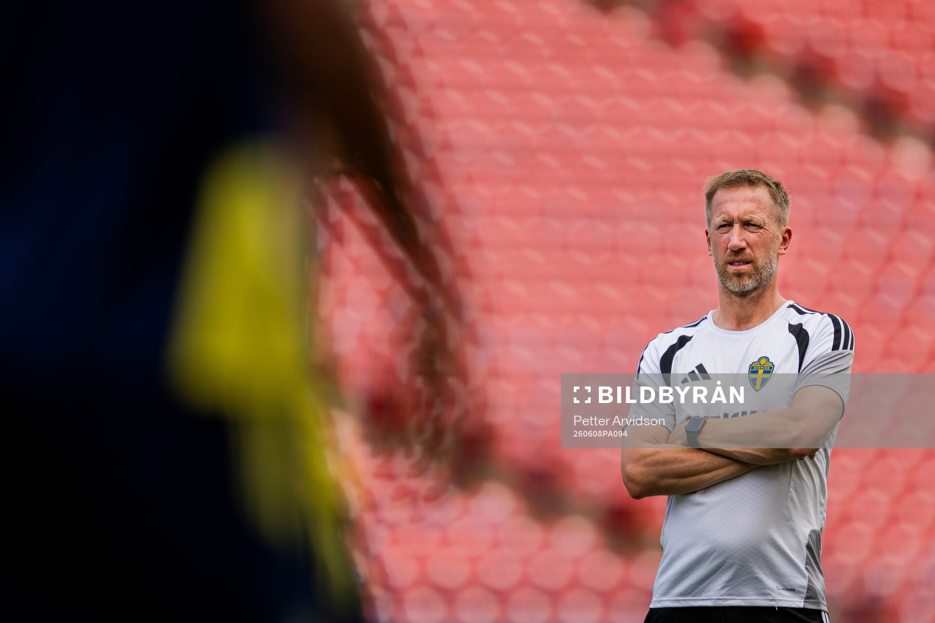 Head coach Graham Potter of the Swedish national football