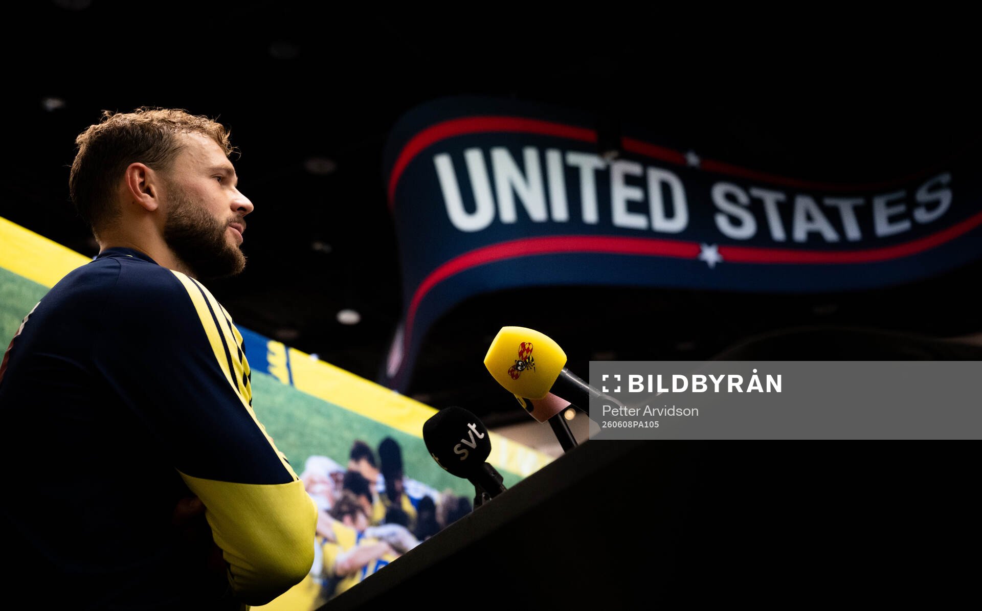Jesper Karlström of the Swedish men's national football