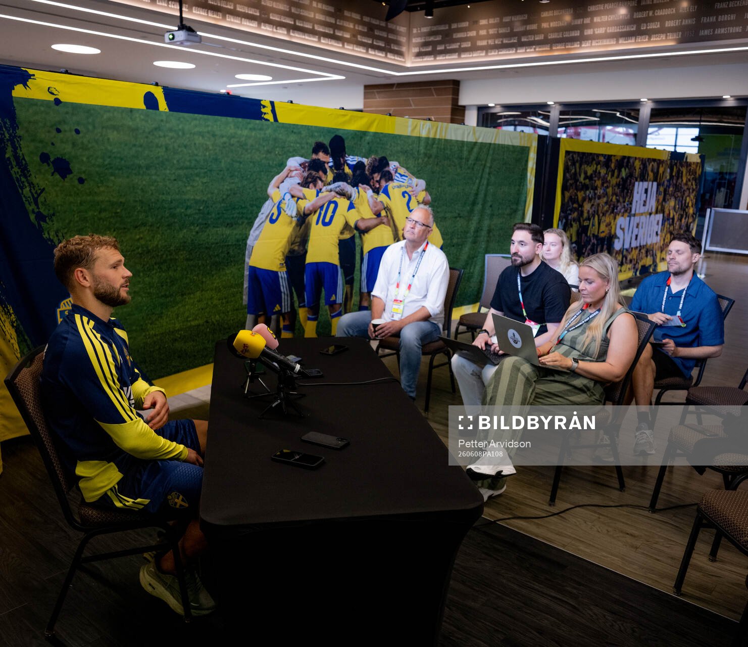 Jesper Karlström of the Swedish men's national football